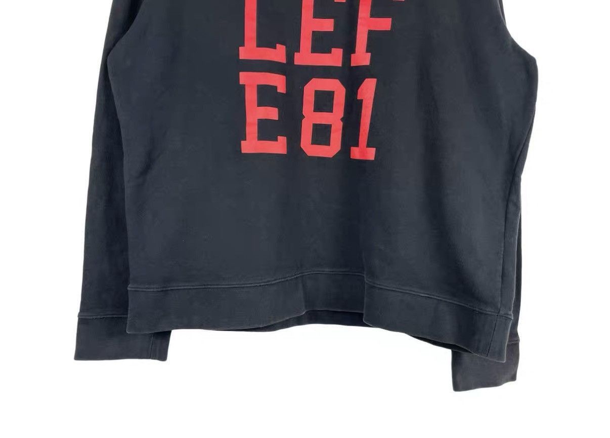 Raf Simons Black Oversized Hoodie with Red Graphic Print Size US XL / EU 56 / 4 - 4 Thumbnail