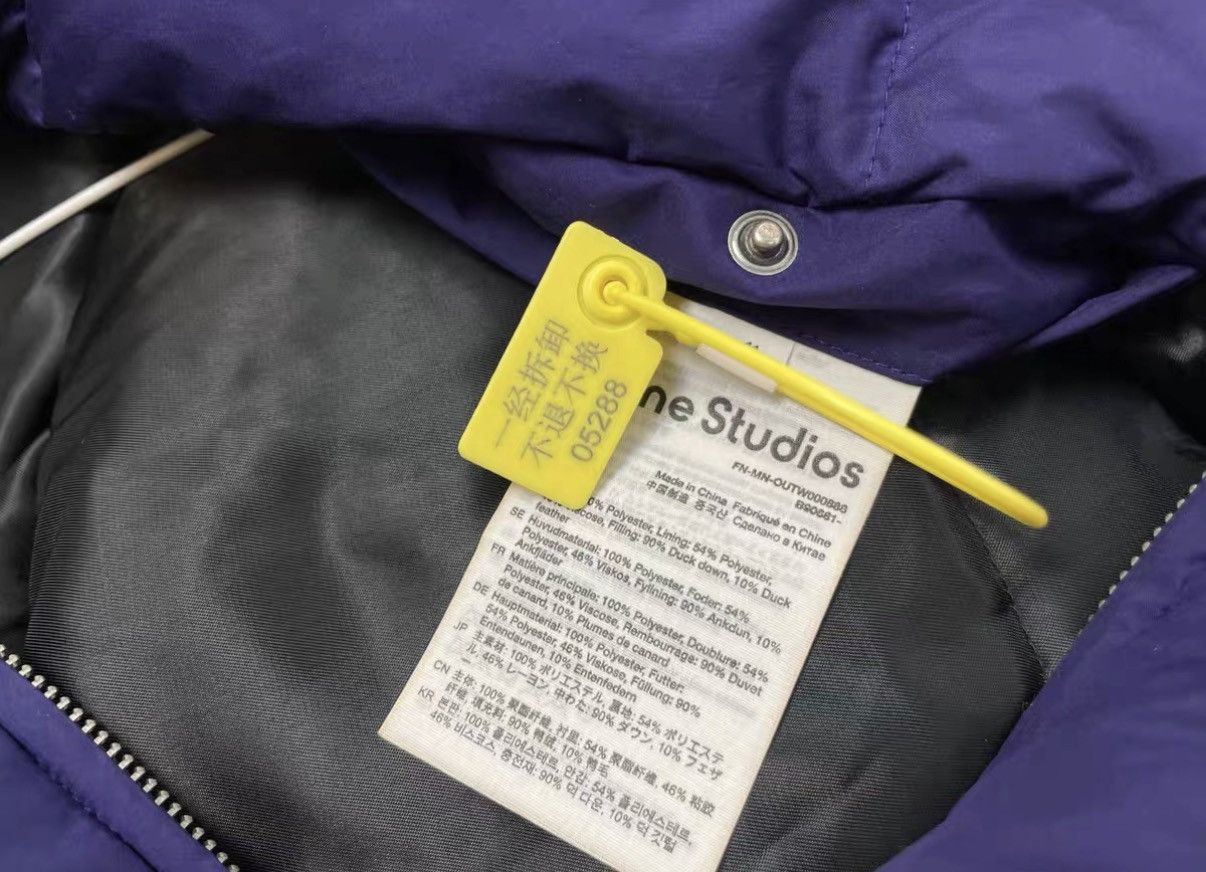 Acne Studios Purple Lightweight Zip-Front Jacket Size S Size US S / EU 44-46 / 1 - 7 Thumbnail