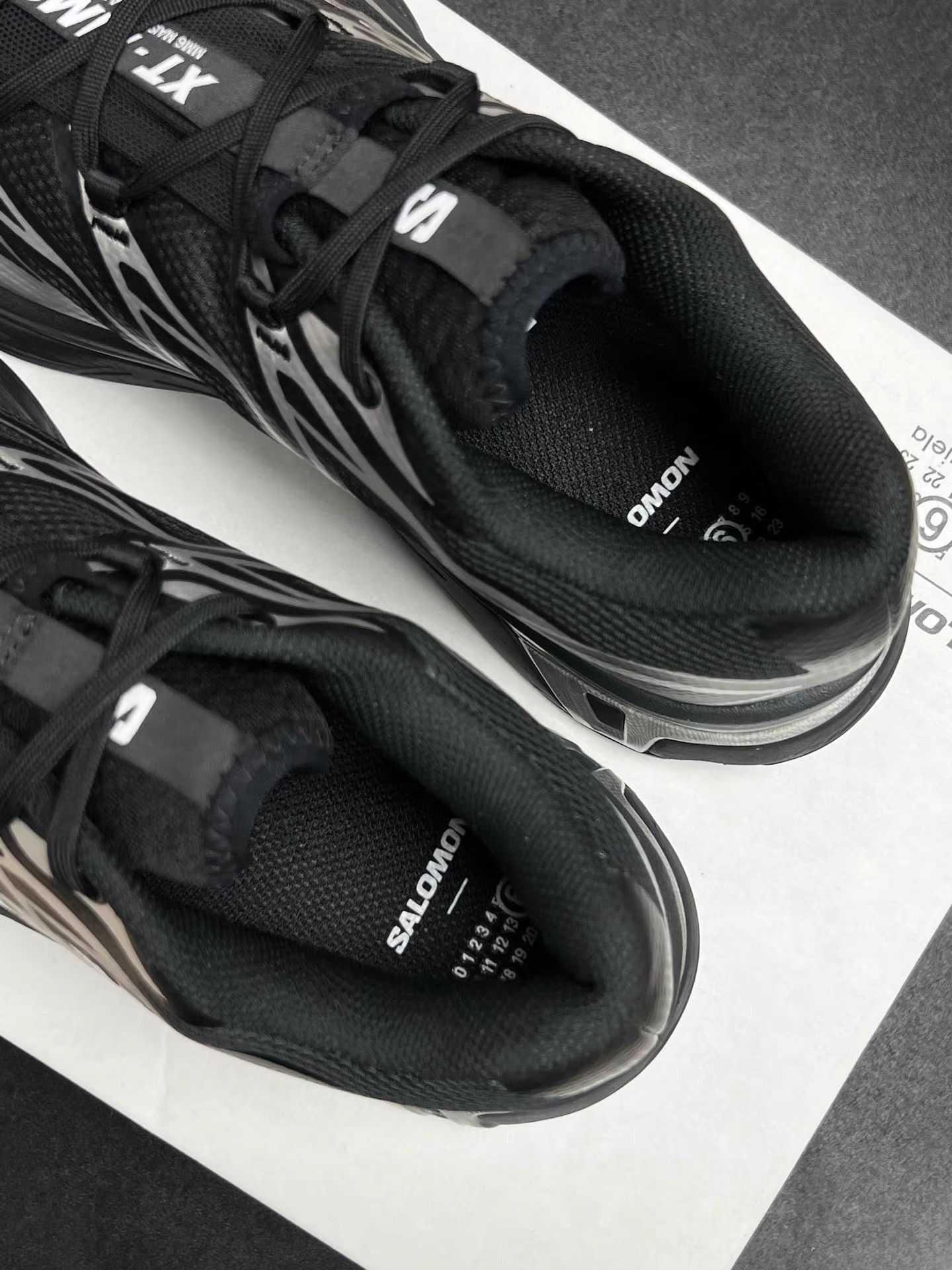 Salomon Black Low-Top Sneakers Size 10 Size US 10 / EU 43 - 3 Thumbnail