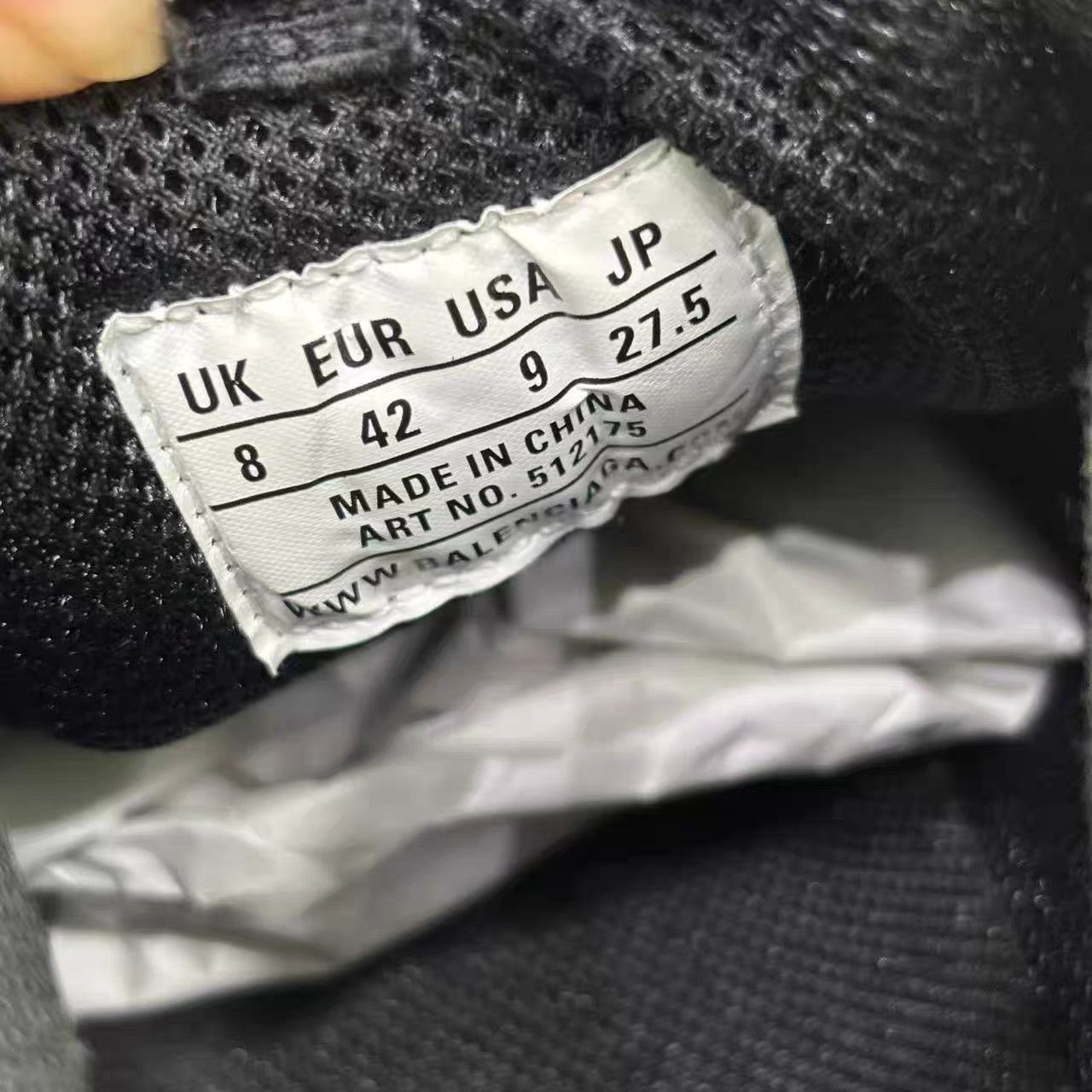 Balenciaga Silver High-Top Sneakers Size 9 Size US 9 / EU 42 - 9 Thumbnail