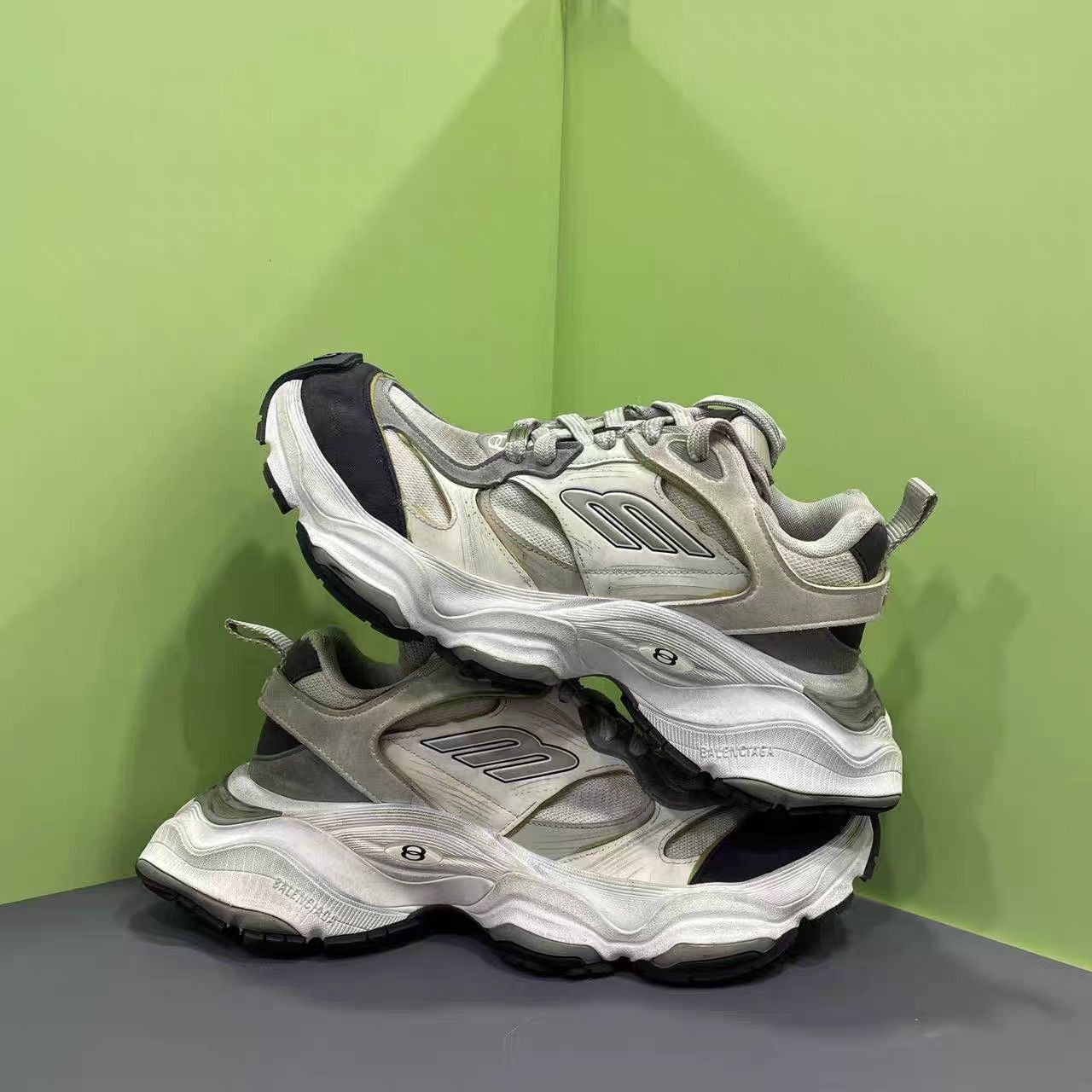 Balenciaga Gray Lowtop Sneakers Size 10 Size US 10 / EU 43 - 6 Thumbnail