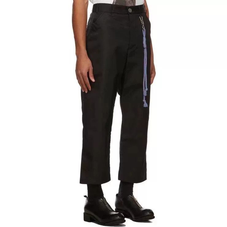 Song For The Mute SONG FOR THE MUTE Cropped Work Trousers Size US 30 / EU 46 - 2 Thumbnail
