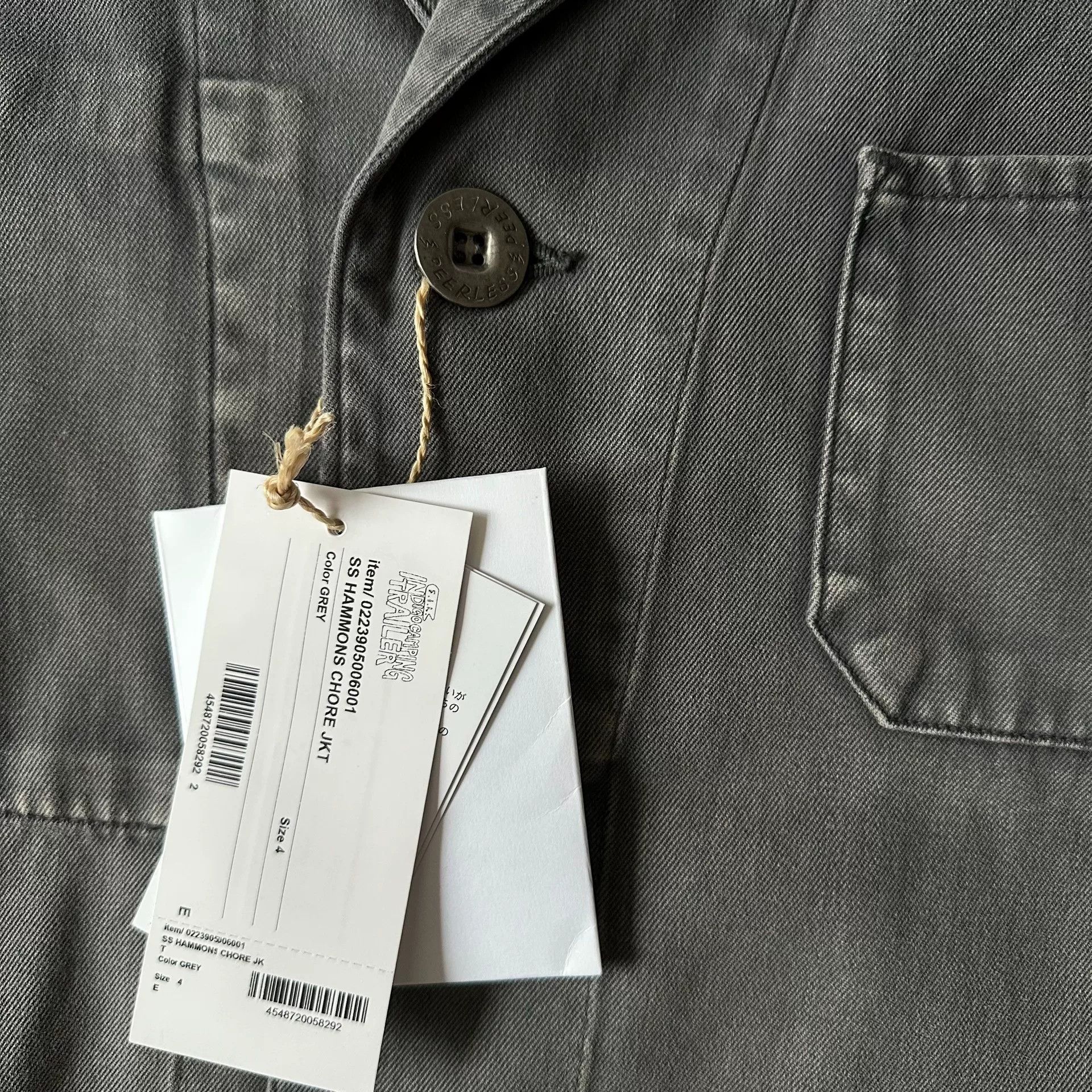 Visvim Visvim 23SS ICT Hammons Chore Jacket Size US XL / EU 56 / 4 - 2 Thumbnail