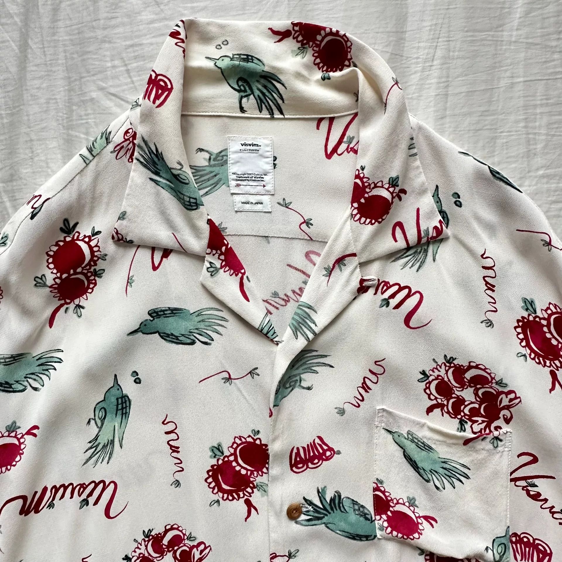 Visvim VISVIM WALLIS SHIRT SS SUNNYBIRD Size US XL / EU 56 / 4 - 6 Thumbnail