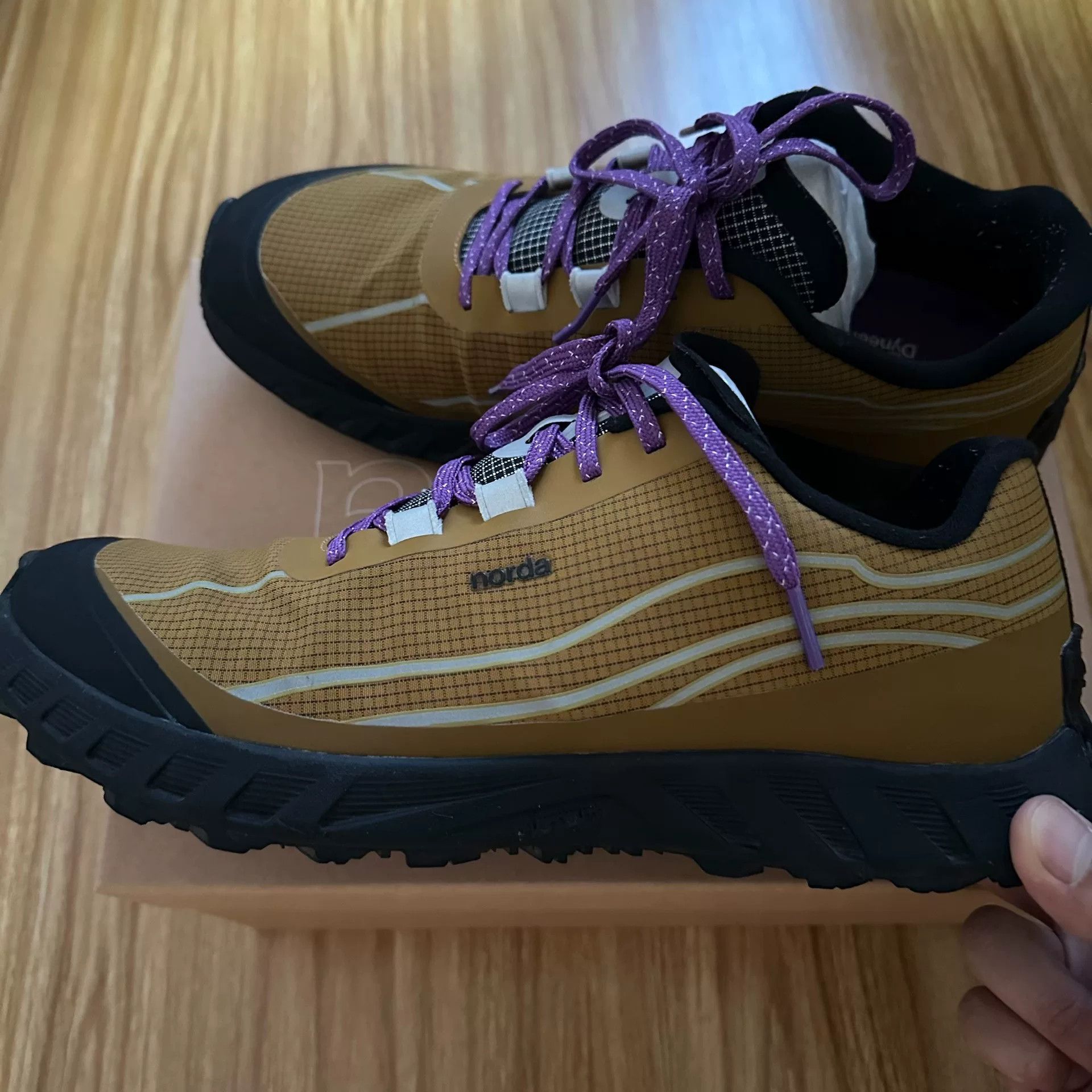 norda Norda 002 Dyneema Trail Running Shoes Size US 12 / EU 45 - 2 Thumbnail
