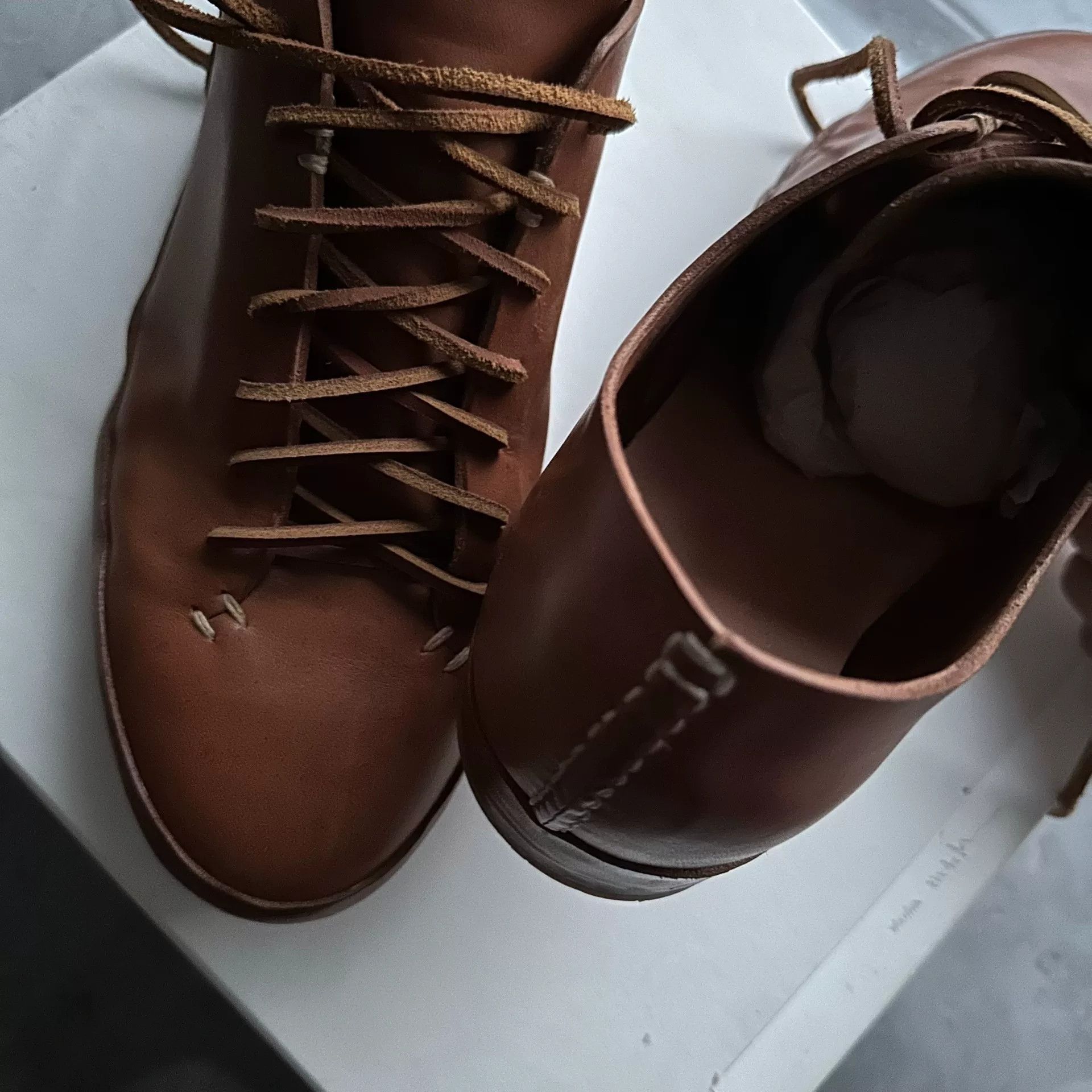 Feit FEIT Hand Sewn Low Horse Leather Shoes Size US 11 / EU 44 - 3 Thumbnail