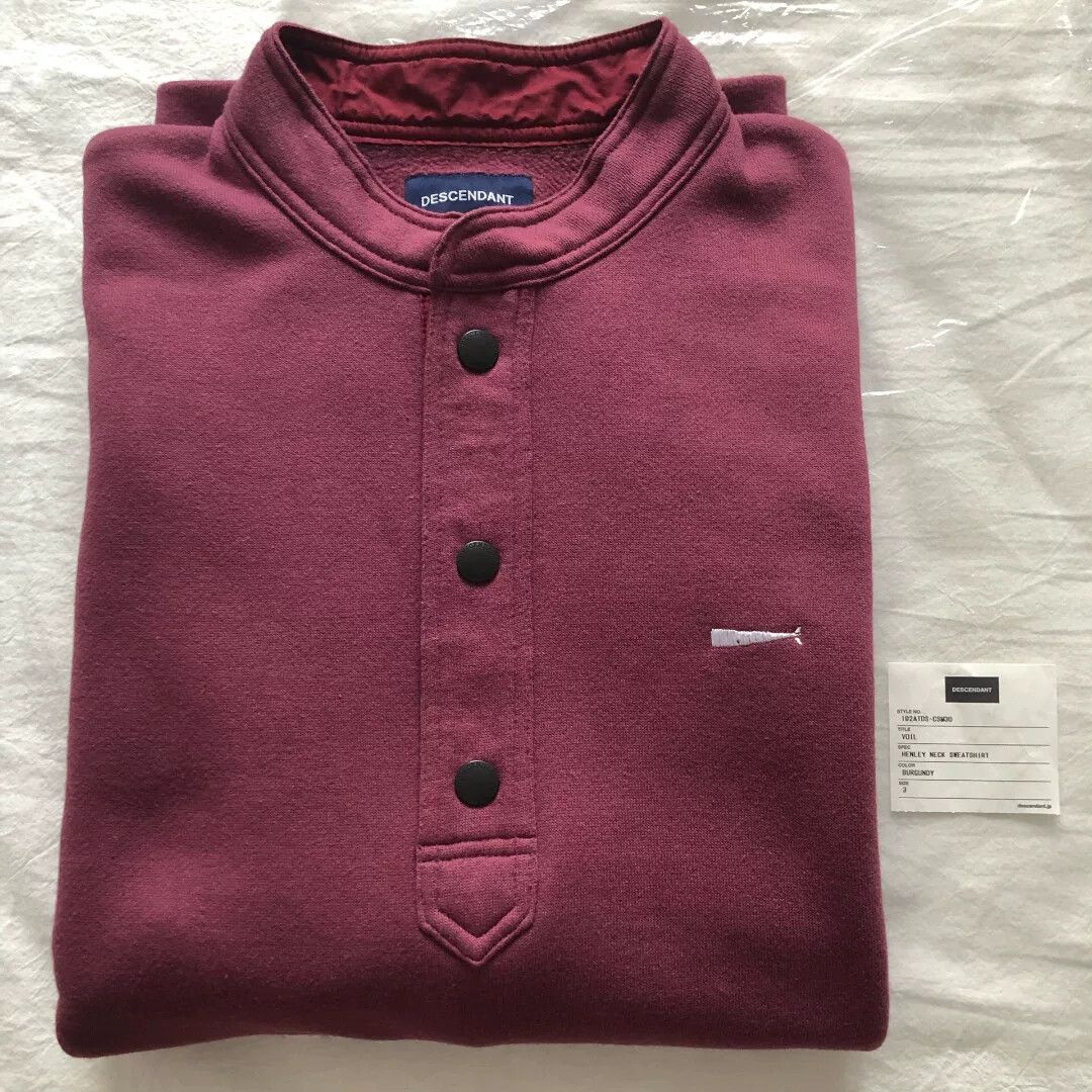 Descendant Descendant Henley 19AW Sweatshirt Size US L / EU 52-54 / 3 - 5 Thumbnail