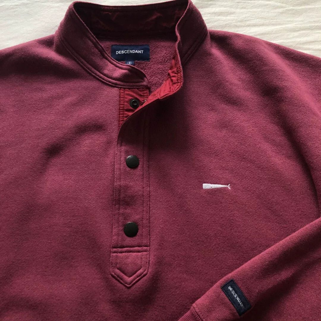 Descendant Descendant Henley 19AW Sweatshirt Size US L / EU 52-54 / 3 - 4 Thumbnail