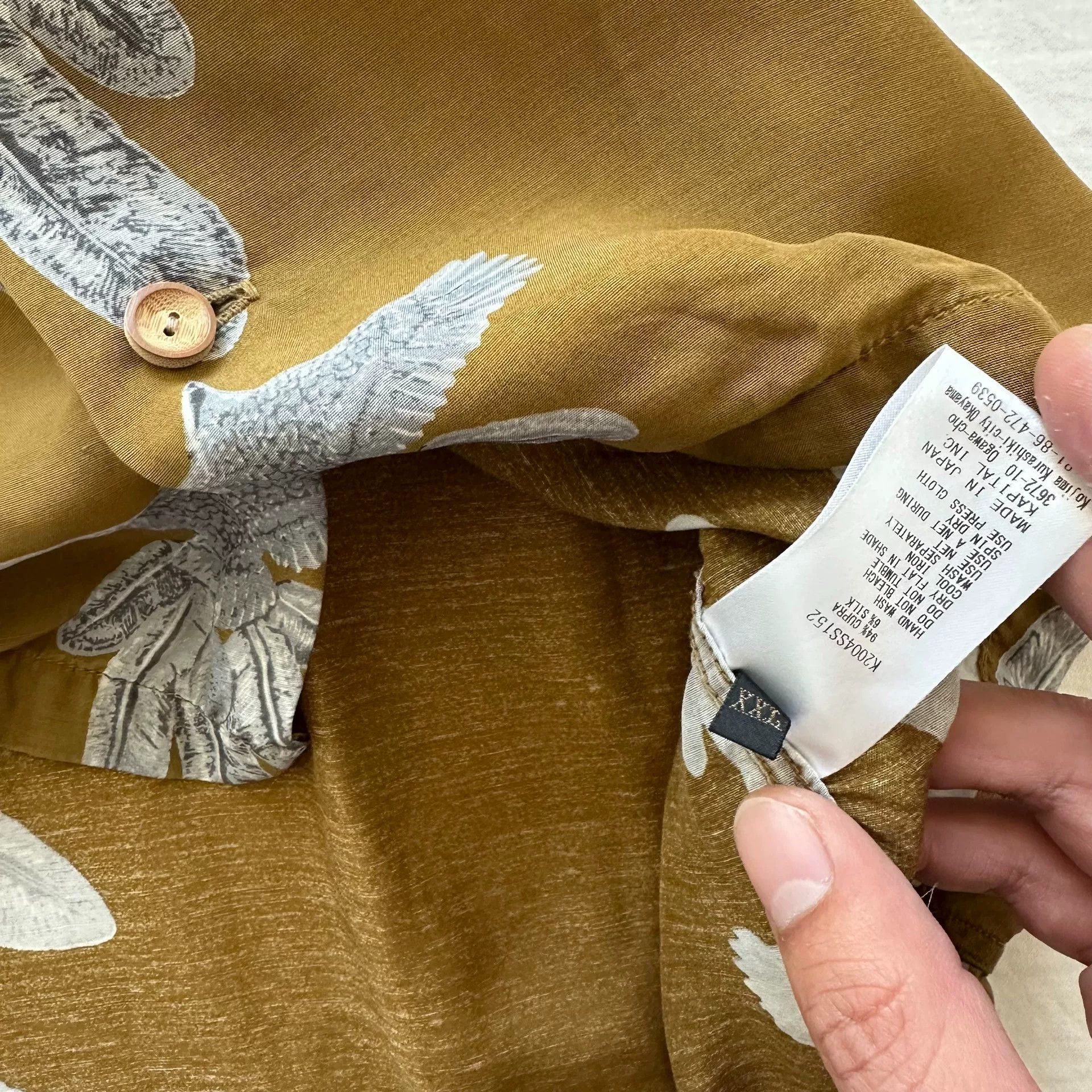 Kapital Kapital Eagle Feather Aloha Shirt Size US XXL / EU 58 / 5 - 4 Thumbnail