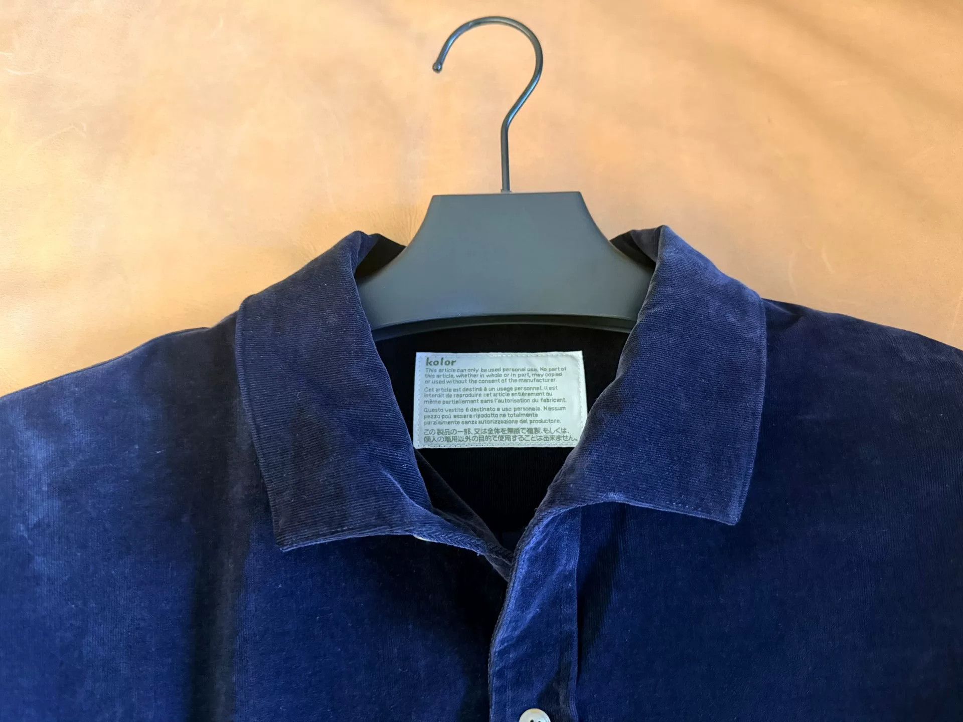 Kolor Kolor 25FW Retro Short Wide Corduroy Shirt Size US L / EU 52-54 / 3 - 3 Thumbnail