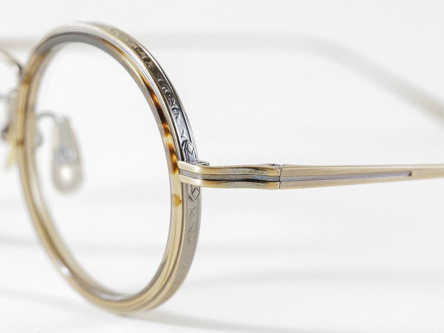 Kaneko Optical Kaneko KJ-51 Round Eyeglass Frame Size ONE SIZE - 3 Thumbnail