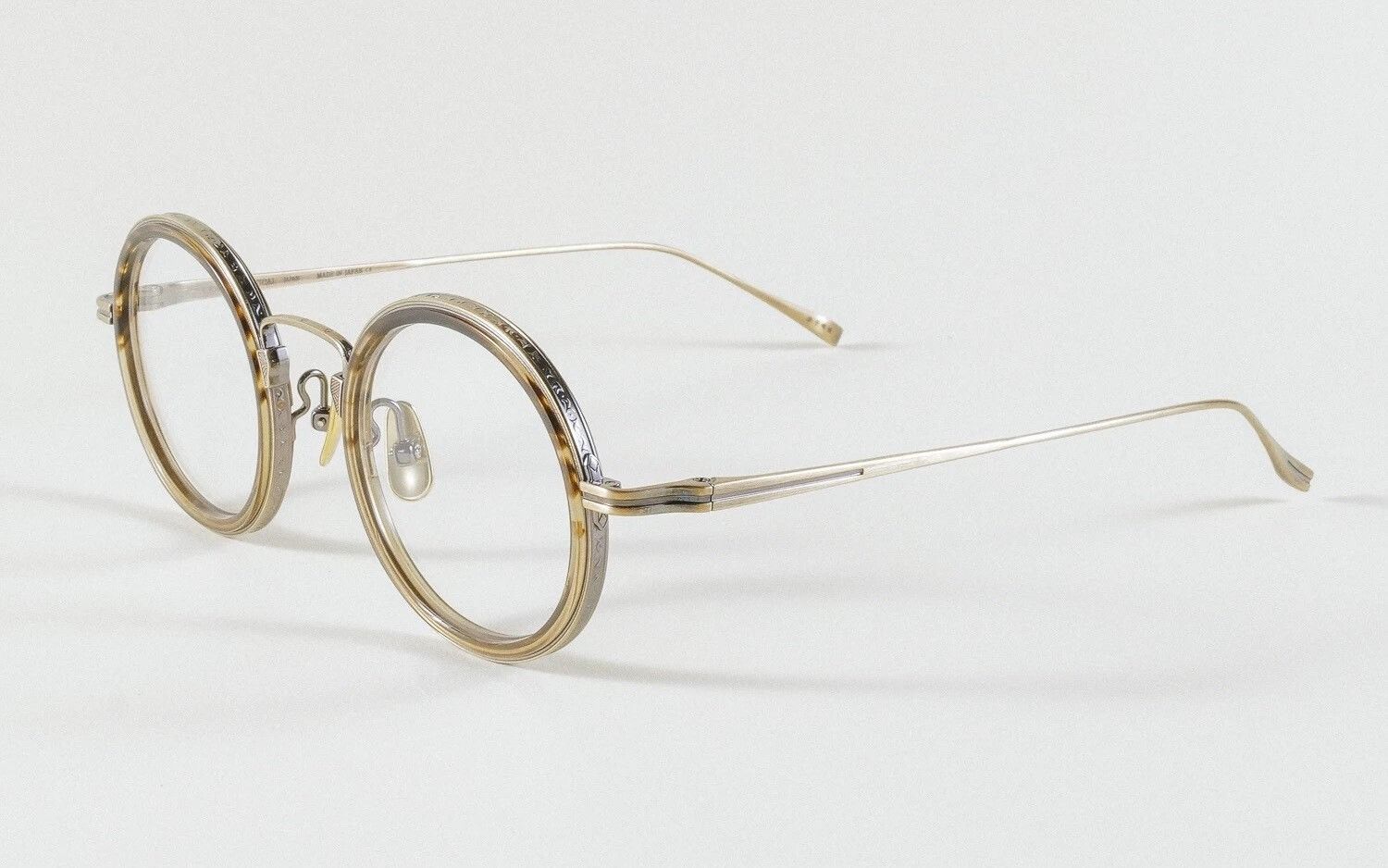 Kaneko Optical Kaneko KJ-51 Round Eyeglass Frame Size ONE SIZE - 5 Thumbnail