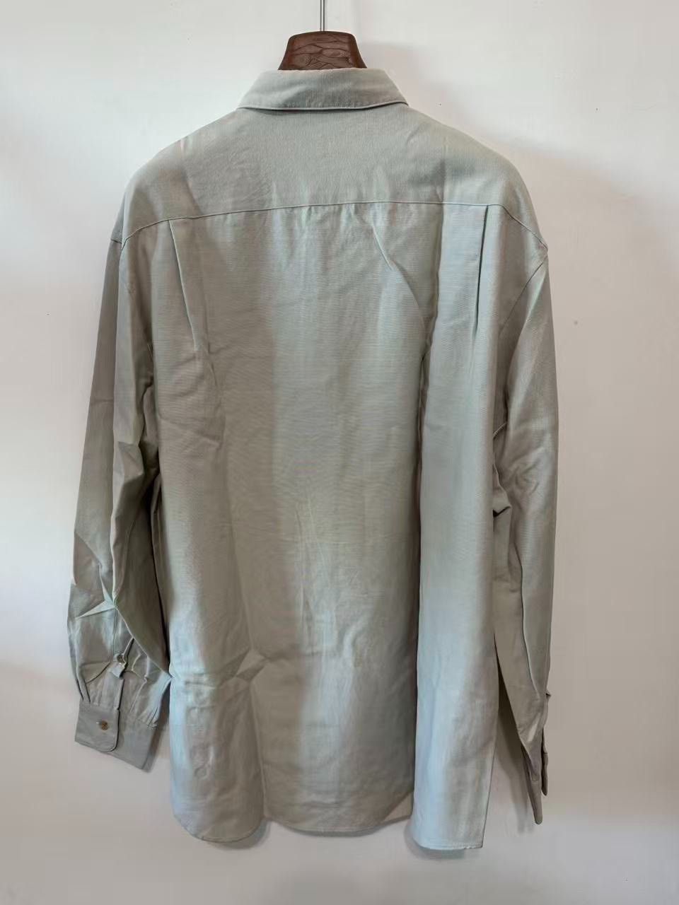 A.PRESSE A.PRESSE 25SS Silk Blend Shirt Size US M / EU 48-50 / 2 - 2 Thumbnail