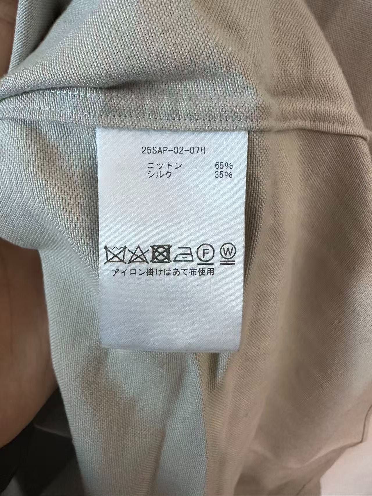 A.PRESSE A.PRESSE 25SS Silk Blend Shirt Size US M / EU 48-50 / 2 - 5 Thumbnail