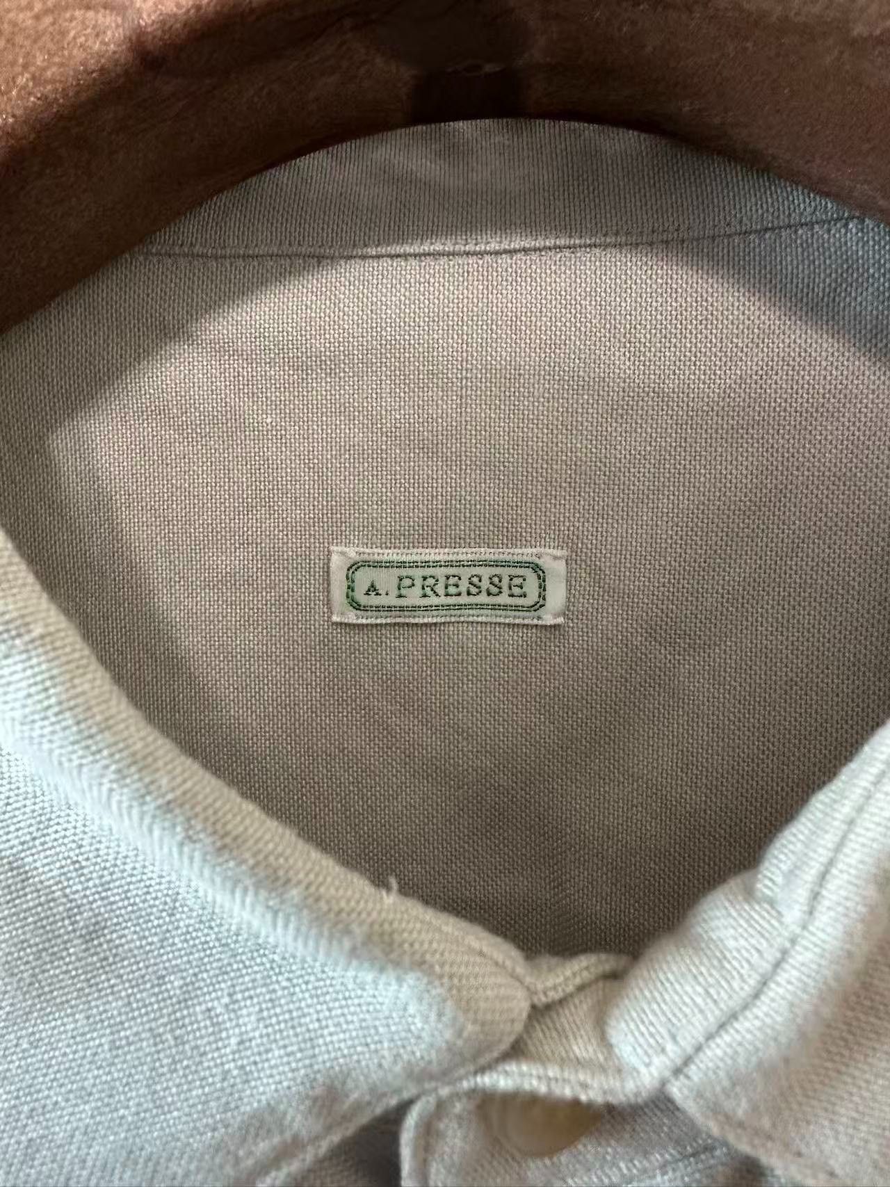 A.PRESSE A.PRESSE 25SS Silk Blend Shirt Size US M / EU 48-50 / 2 - 4 Thumbnail