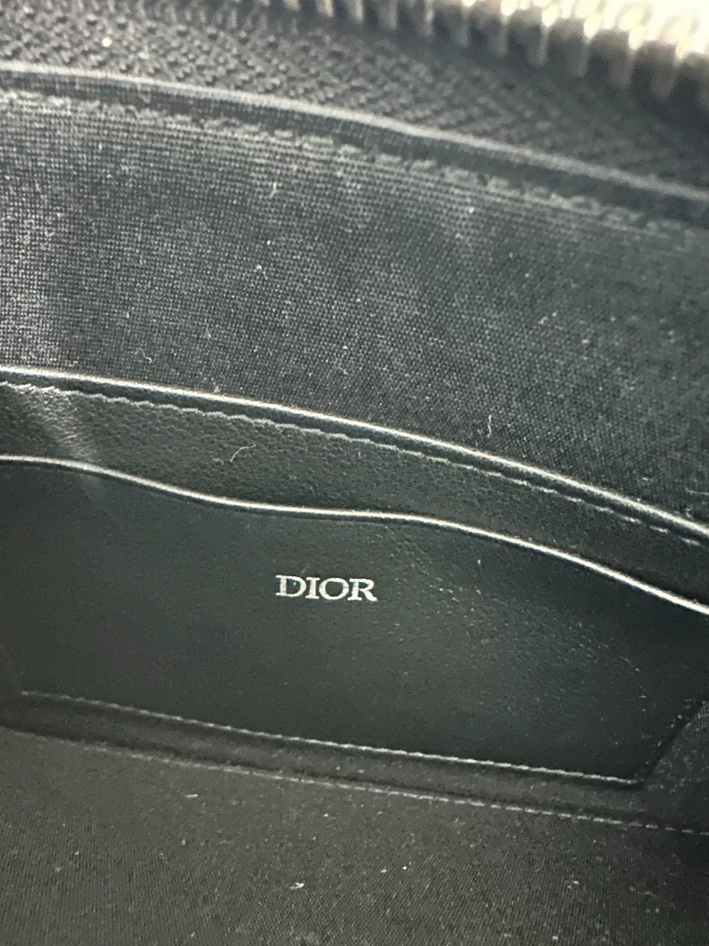 Dior Dior Oblique Canvas Zip Pouch Wallet Size ONE SIZE - 6 Thumbnail
