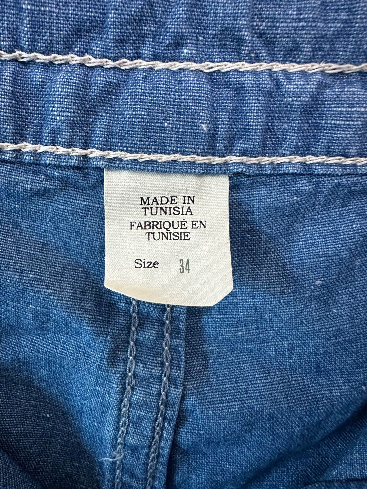 RRL Ralph Lauren RRL Ralph Lauren Men's Denim Shorts Size US 34 / EU 50 - 5 Thumbnail