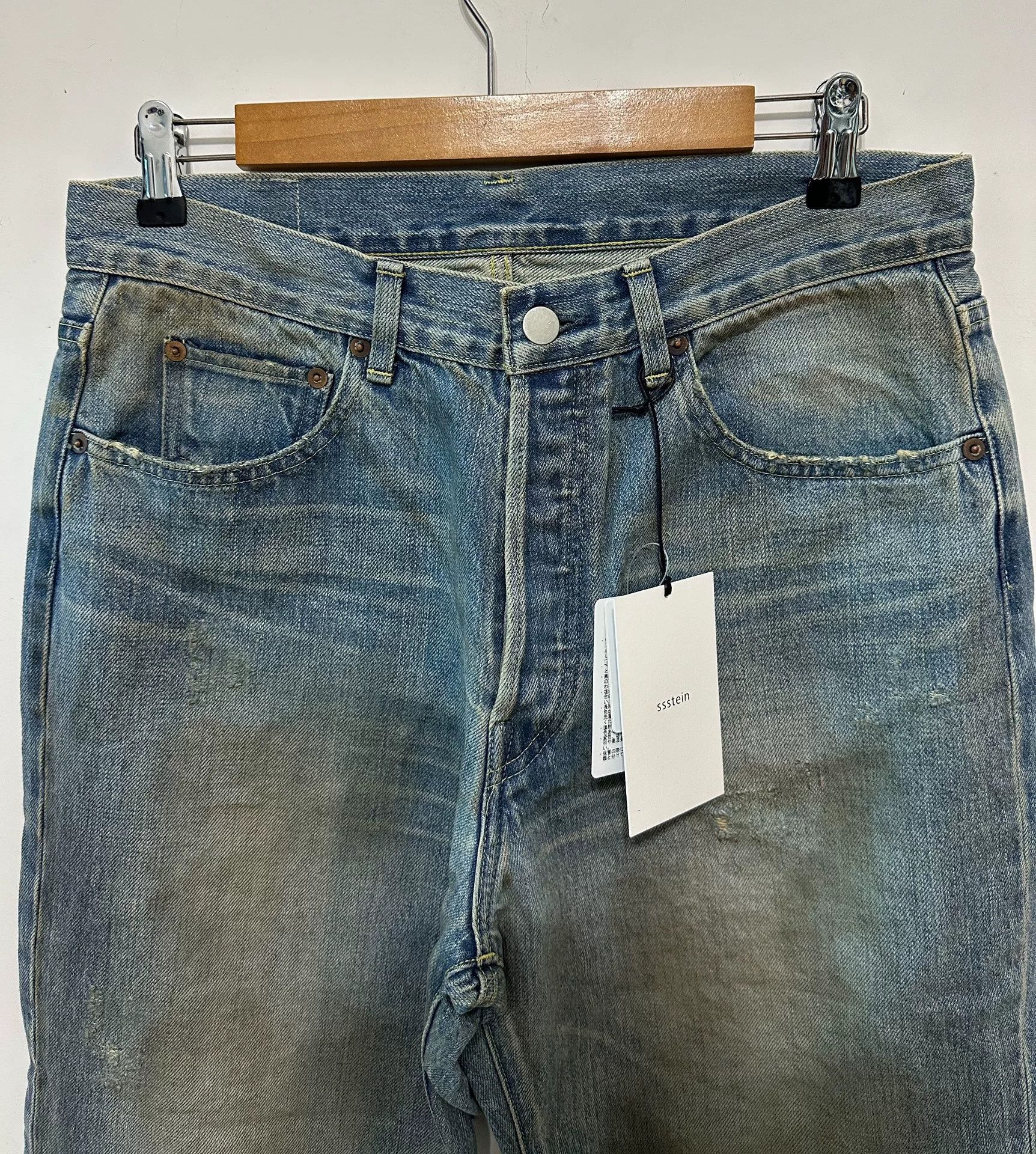 Stein ssstein 25AW ST.1235 Flare Vintage Denim Pants Size US 41 - 3 Thumbnail