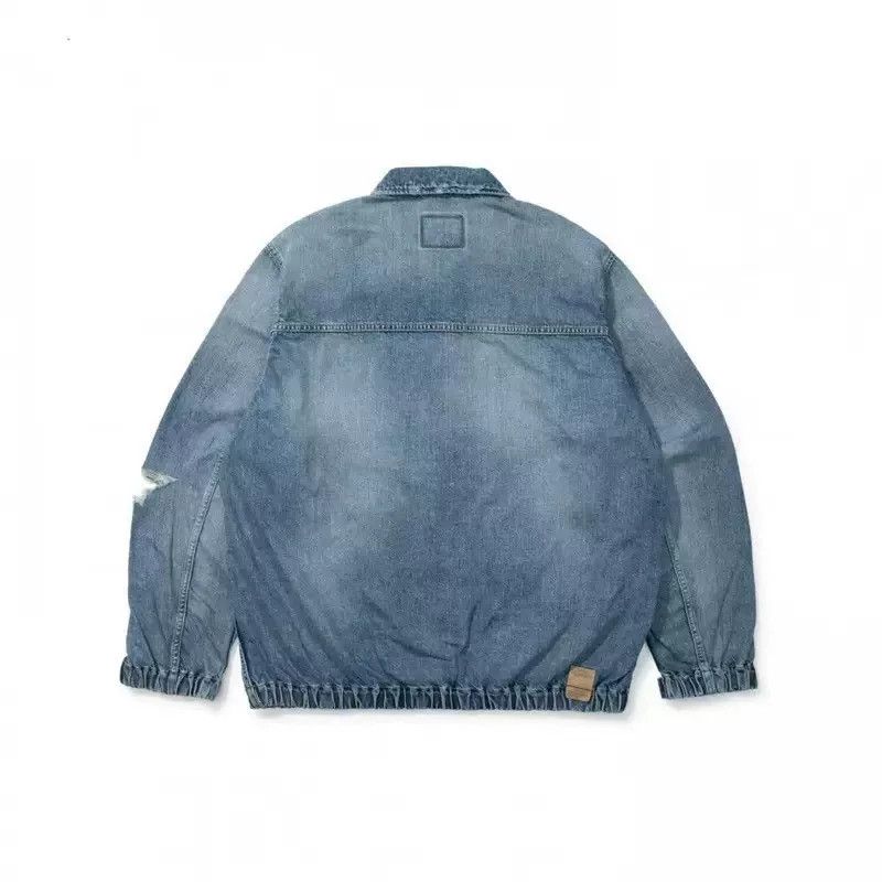 Madness MADNESS 22SS Washed Distressed Denim Jacket Size US L / EU 52-54 / 3 - 2 Thumbnail