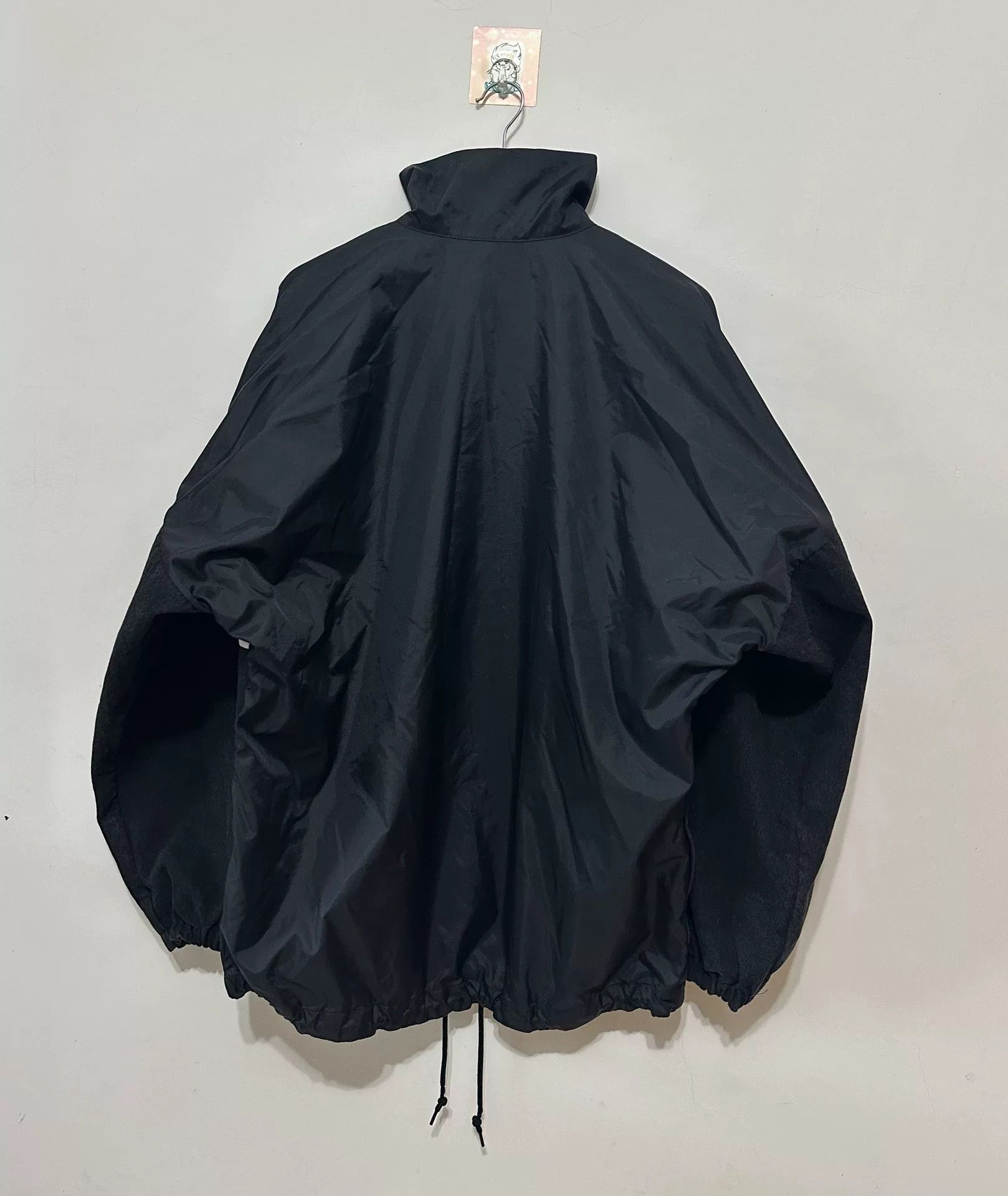 Balenciaga Balenciaga Denim Patchwork Windbreaker Size XXS / US 00 / IT 34 - 2 Thumbnail