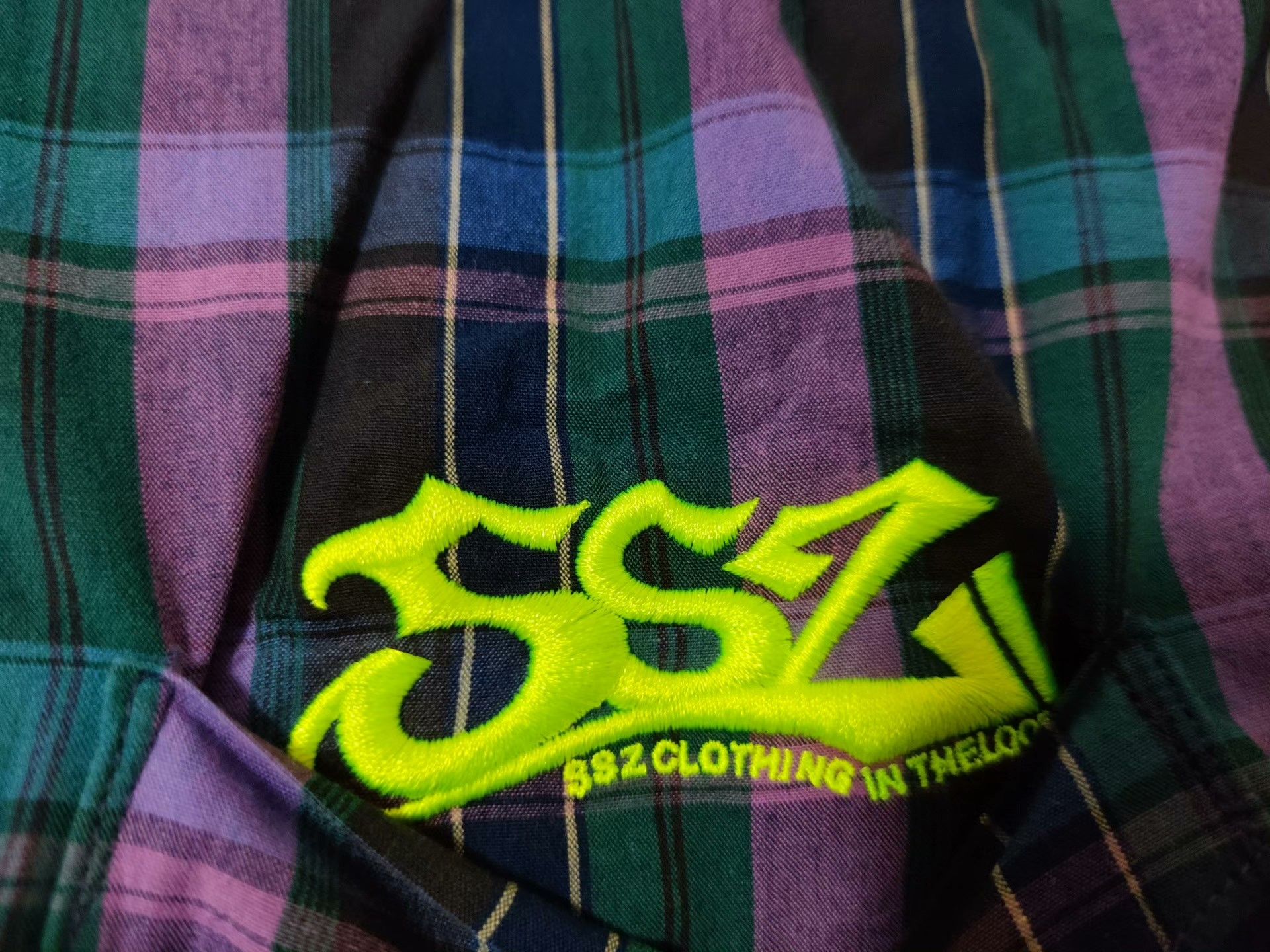 Beams Japan BEAMS JAPAN SSZ Madras Long Sleeve Shirt Size US S / EU 44-46 / 1 - 3 Thumbnail