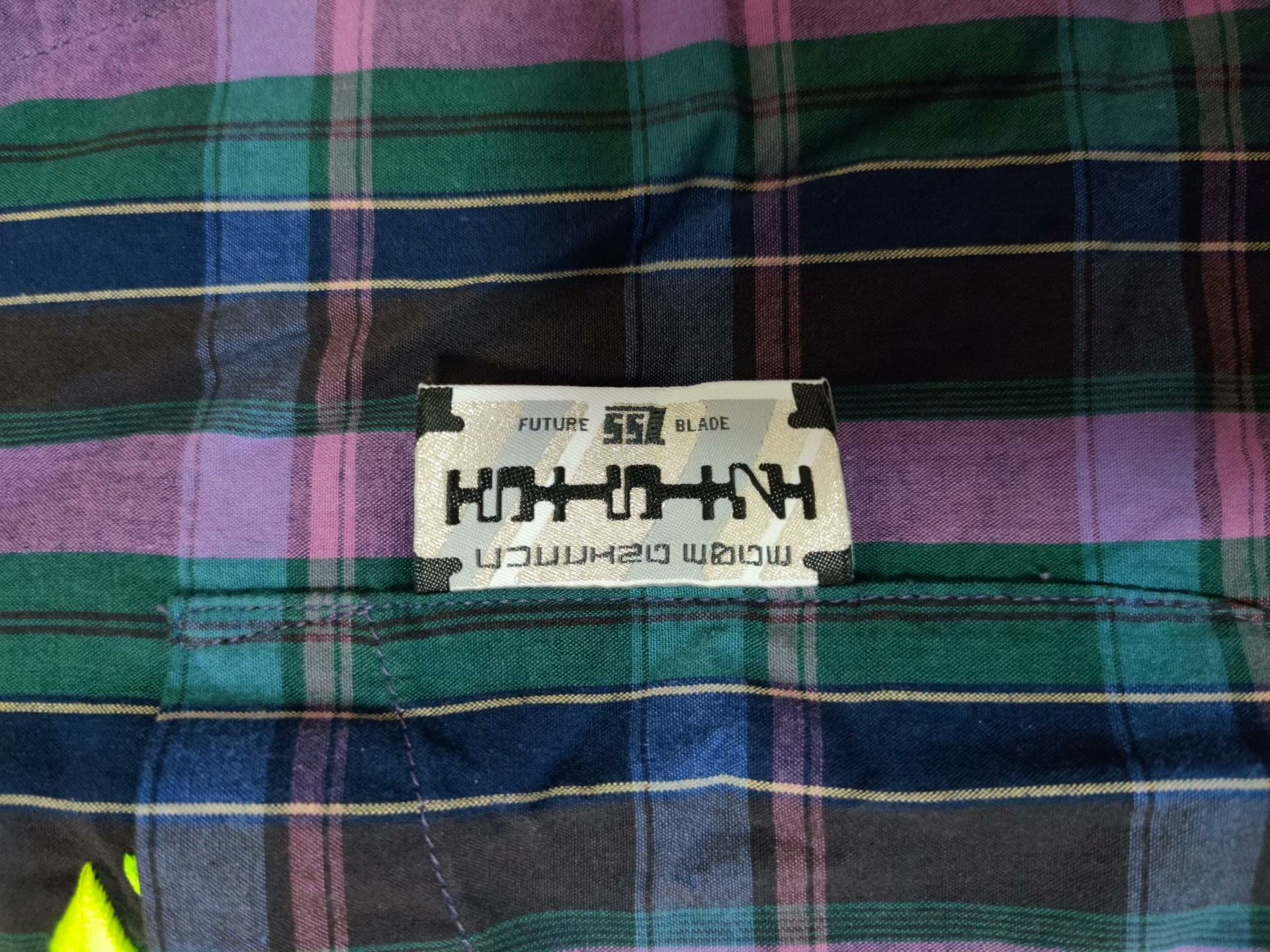 Beams Japan BEAMS JAPAN SSZ Madras Long Sleeve Shirt Size US S / EU 44-46 / 1 - 4 Thumbnail