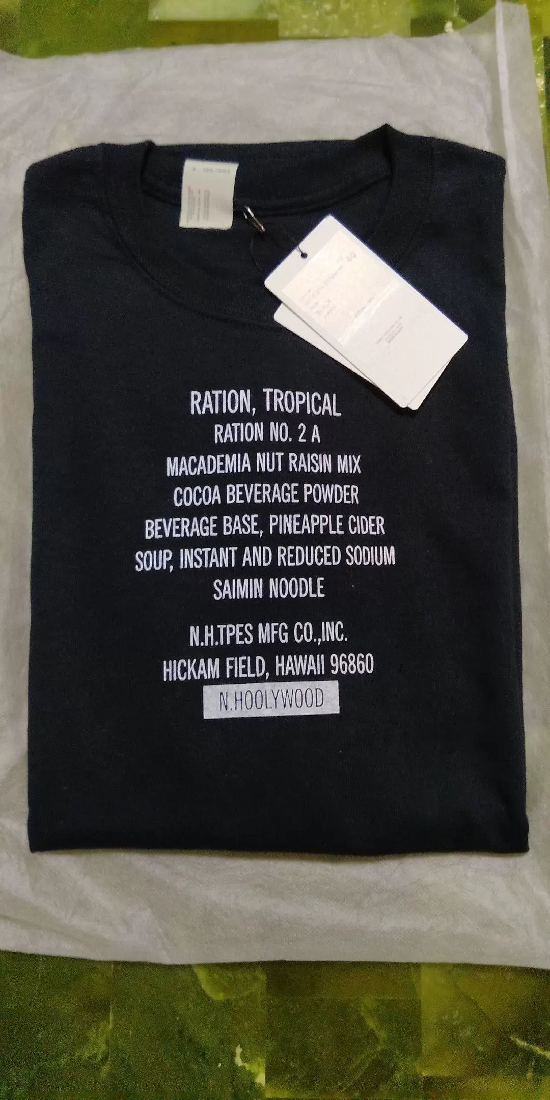 N.Hoolywood N.HOOLYWOOD Short-Sleeve Black T-shirt Size US XXS / EU 40 - 3 Thumbnail