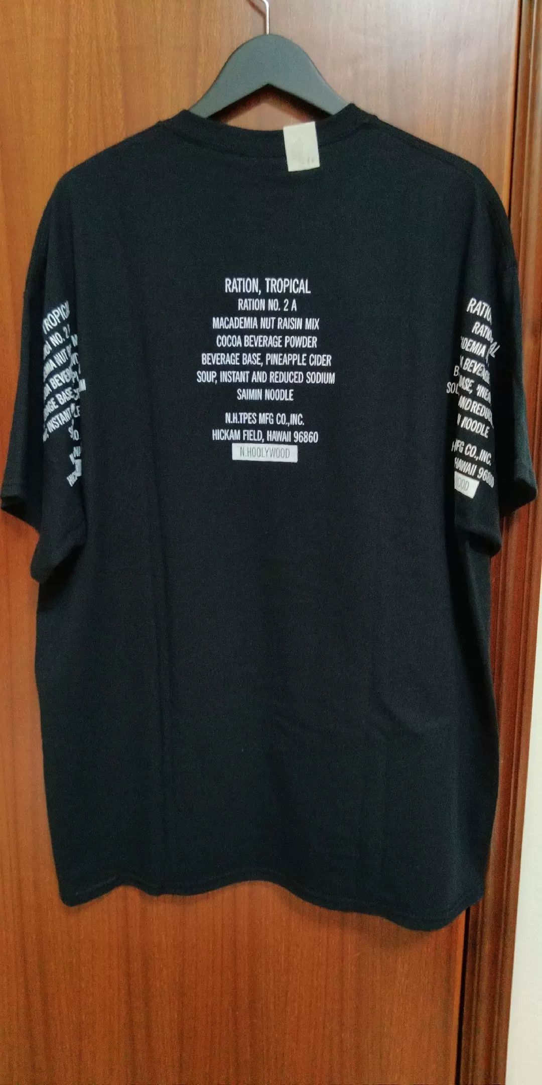 N.Hoolywood N.HOOLYWOOD Short-Sleeve Black T-shirt Size US XXS / EU 40 - 2 Thumbnail
