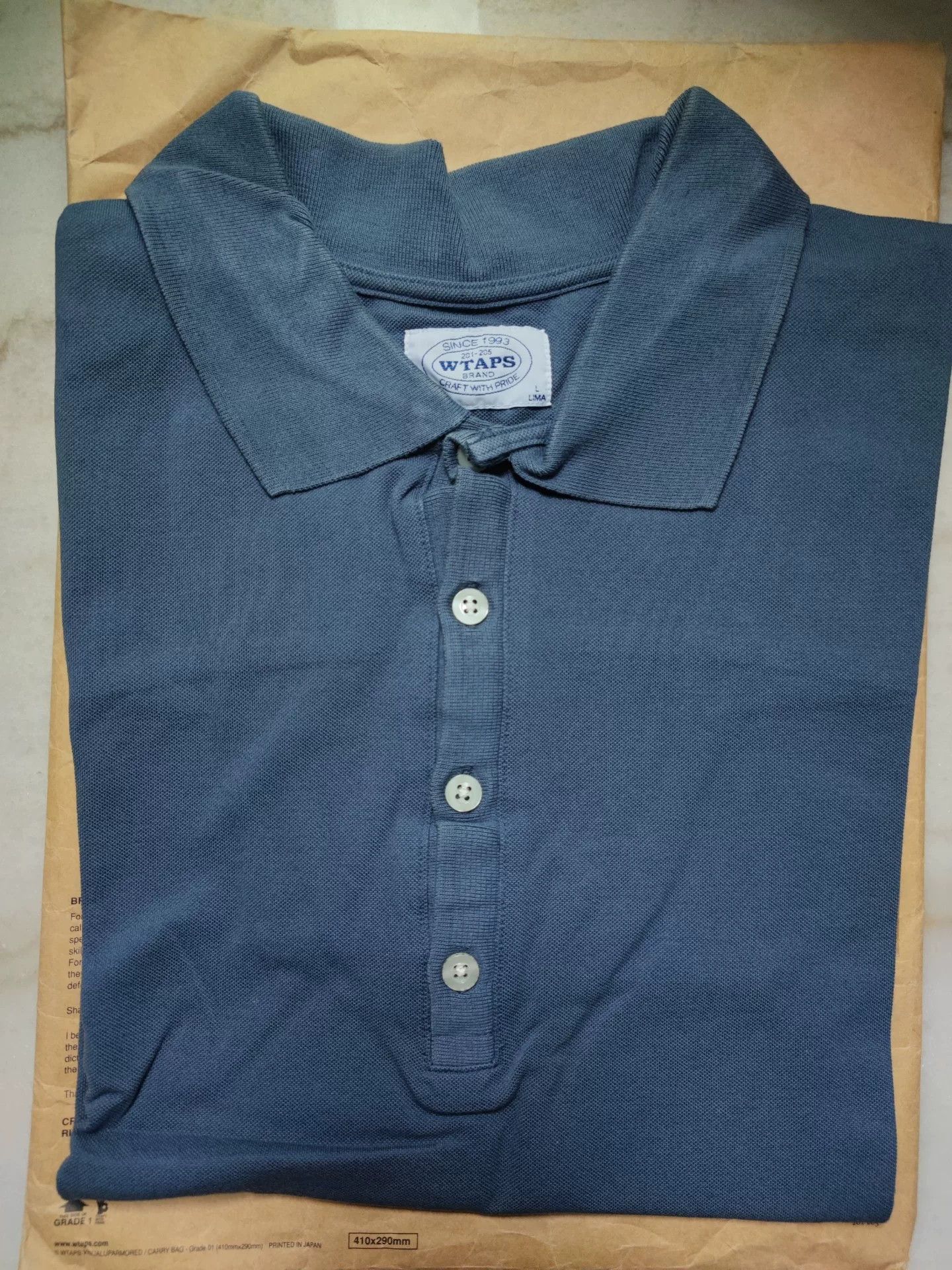 Wtaps Wtaps Cotton Short Sleeve Polo Size US L / EU 52-54 / 3 - 3 Thumbnail