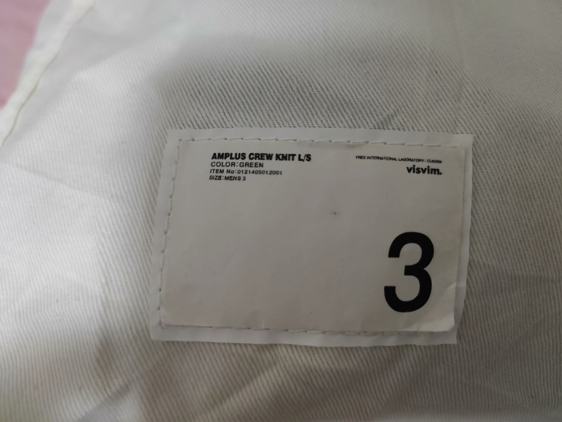 Visvim visvim 21AW AMPLUS CREW KNIT L/S Size US L / EU 52-54 / 3 - 7 Thumbnail