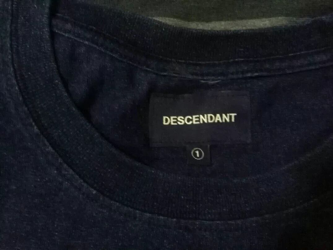 Descendant Descendant DCDT 17SS Indigo Dyed Tee Size US S / EU 44-46 / 1 - 3 Thumbnail