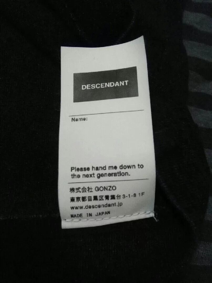 Descendant Descendant DCDT 17SS Indigo Dyed Tee Size US S / EU 44-46 / 1 - 4 Thumbnail