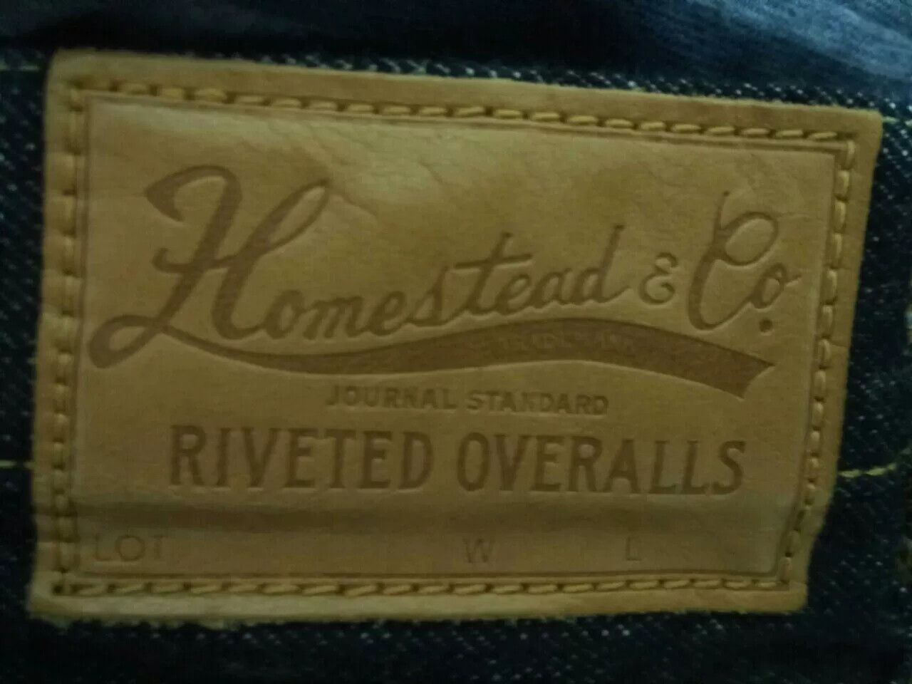 Journal Standard JOURNAL STANDARD Homestead Raw Denim Jeans Size US 34 / EU 50 - 5 Thumbnail