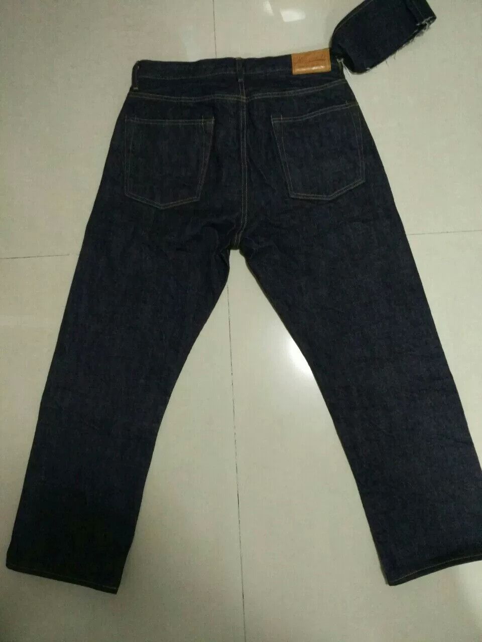 Journal Standard JOURNAL STANDARD Homestead Raw Denim Jeans Size US 34 / EU 50 - 2 Thumbnail