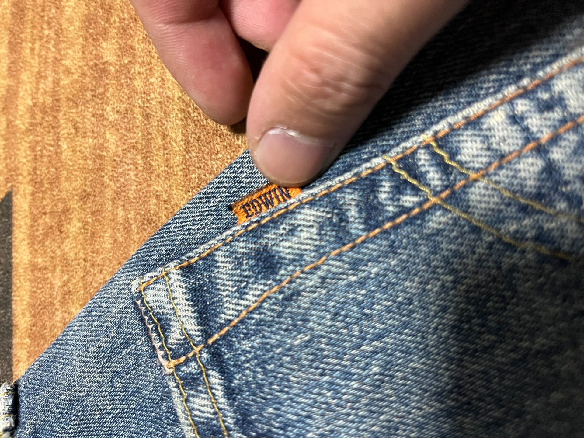 Edwin Edwin 505 Straight Fit Jeans Size US 32 / EU 48 - 7 Thumbnail