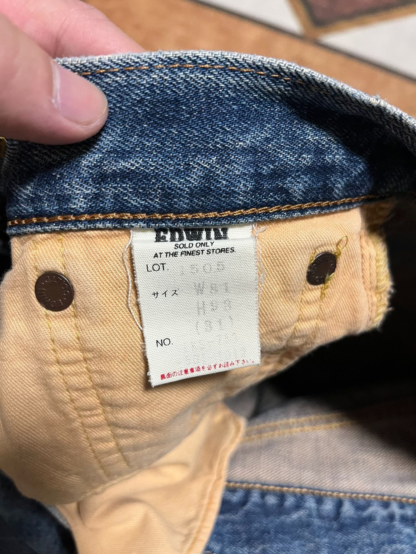 Edwin Edwin 505 Straight Fit Jeans Size US 32 / EU 48 - 4 Thumbnail