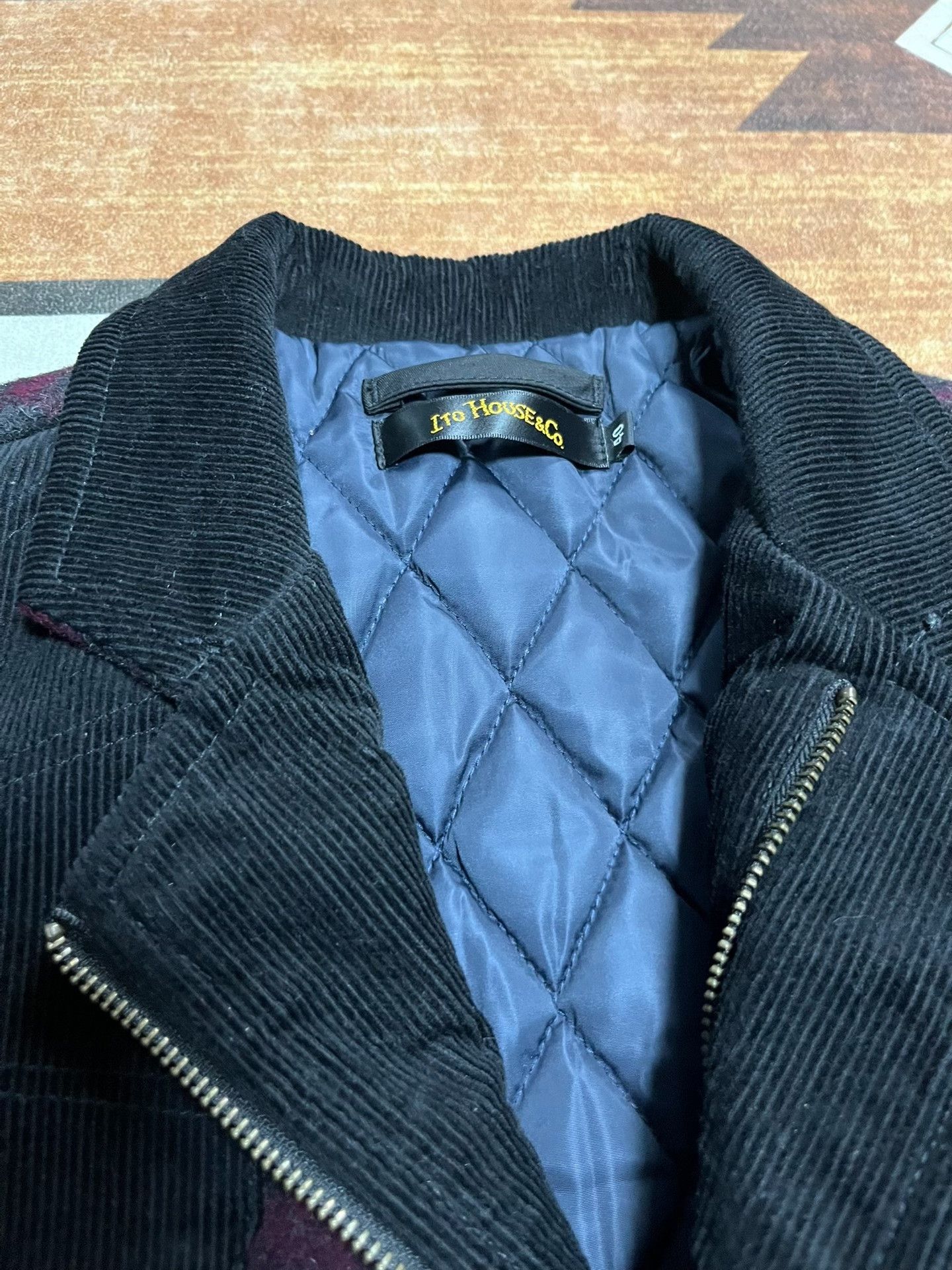 THE H.W.DOG&CO. OLD DOG 23OZ Heavyweight Plaid Wool Jacket Size US XXS / EU 40 - 4 Thumbnail