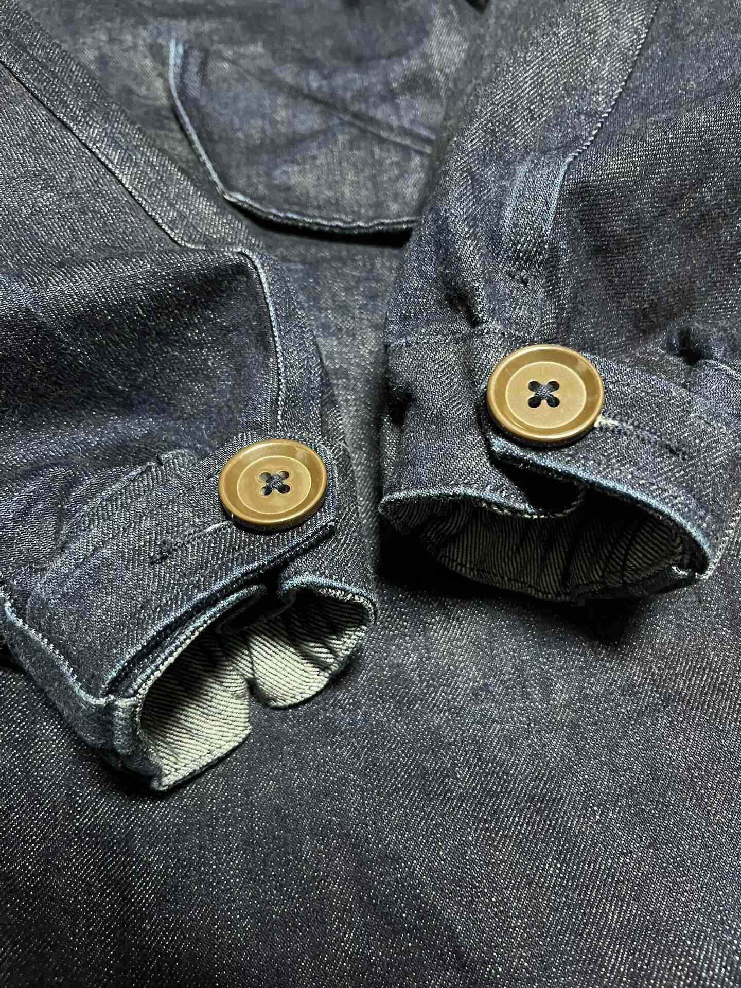 Gimo's GIZEMO M1951 Denim Parka Long Coat Size US S / EU 44-46 / 1 - 3 Thumbnail