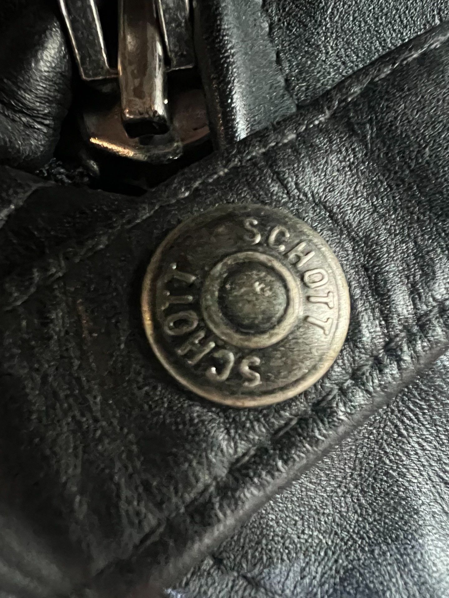 Schott Schott NYC Classic Stand Collar Leather Jacket #641 Size US XXS / EU 40 - 9 Thumbnail