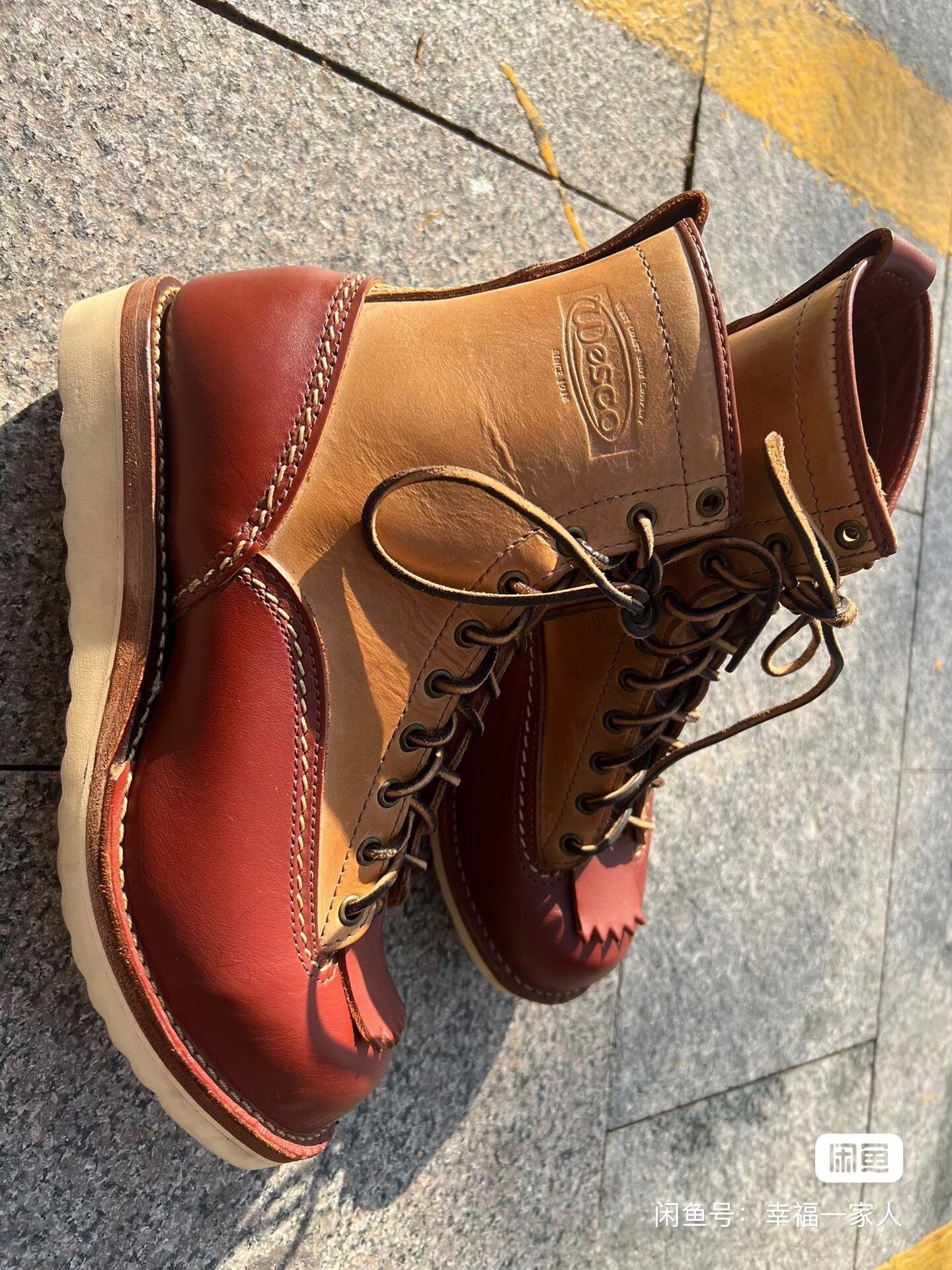 WESCO Wesco Jobmaster 9109 Work Boots Size US 9.5 / EU 42-43 - 4 Thumbnail