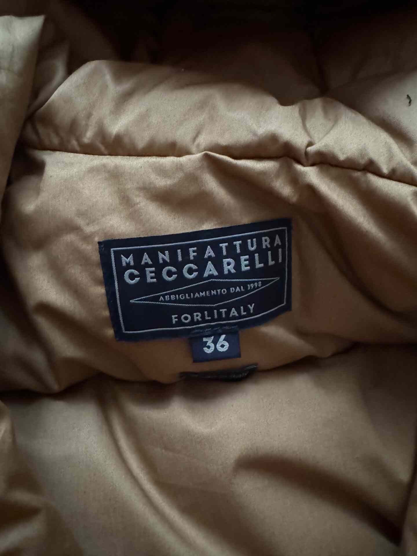 Manifattura Ceccarelli MANIFATTURA Italian Down Jacket Size US M / EU 48-50 / 2 - 4 Thumbnail
