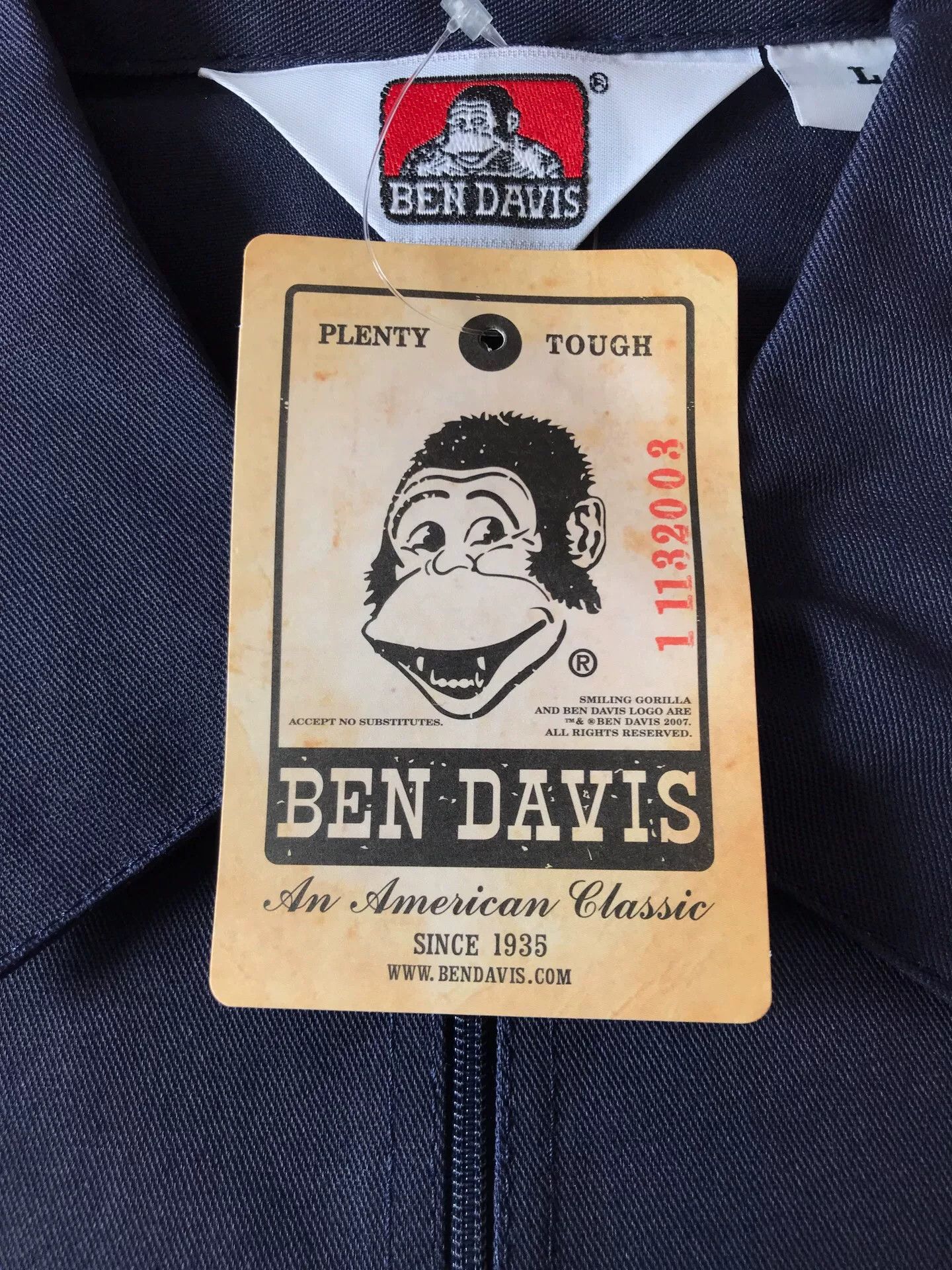 Ben Davis Ben Davis Half-Zip Short Sleeve Work Shirt Size US L / EU 52-54 / 3 - 6 Thumbnail