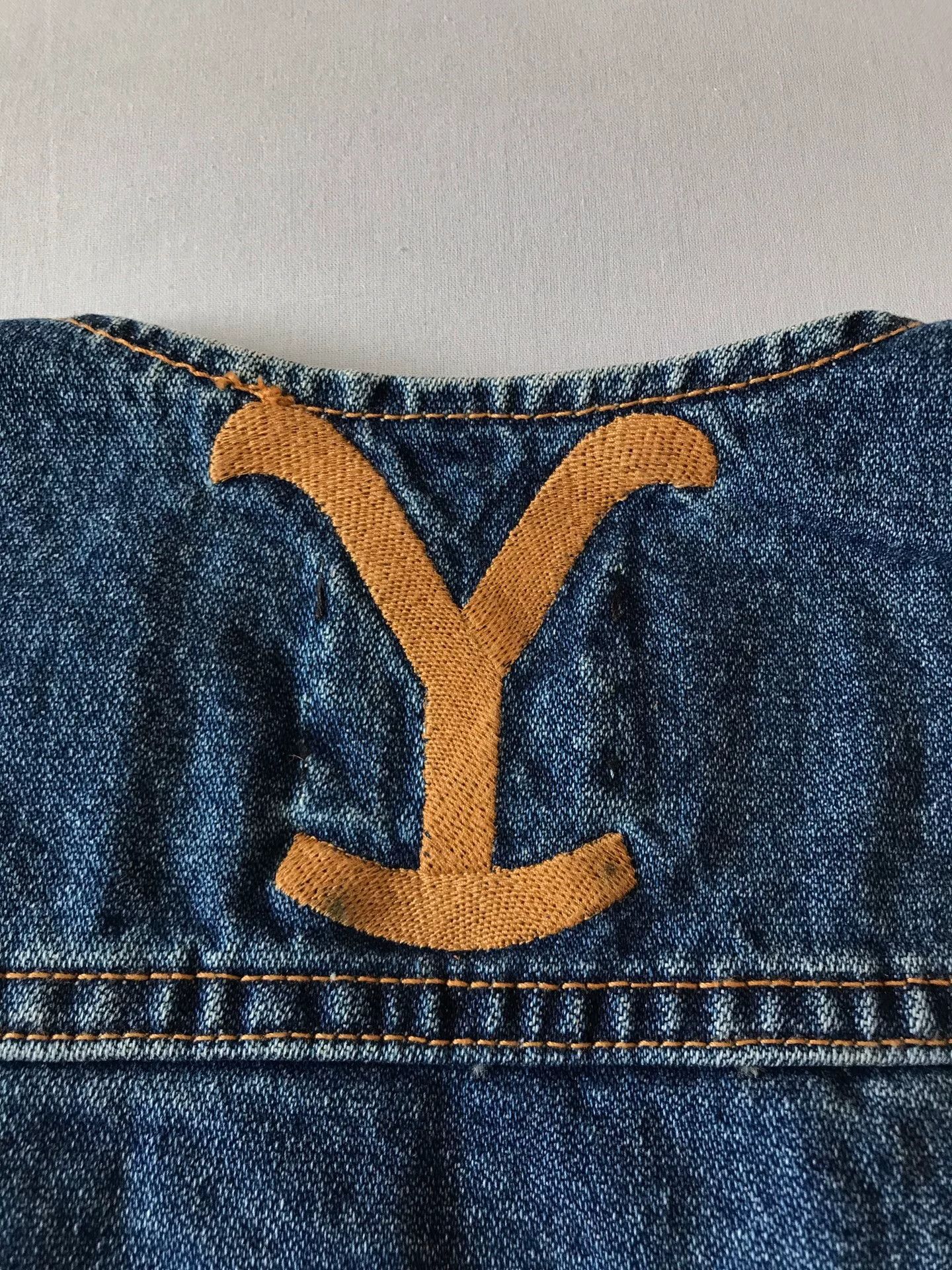 Wrangler Wrangler x Yellowstone Western Denim Vest Size US XL / EU 56 / 4 - 4 Thumbnail