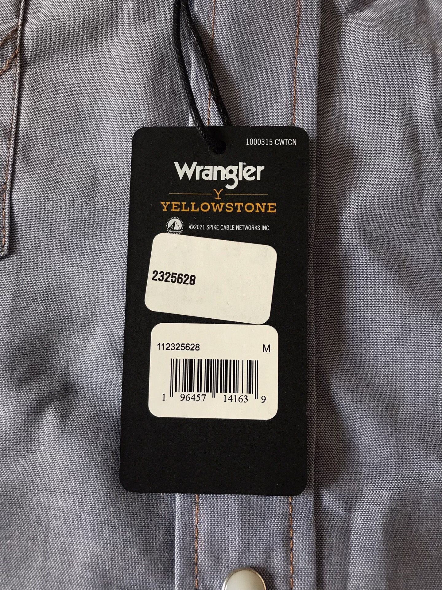Wrangler Wrangler x Yellowstone Western Shirt Size US M / EU 48-50 / 2 - 8 Thumbnail