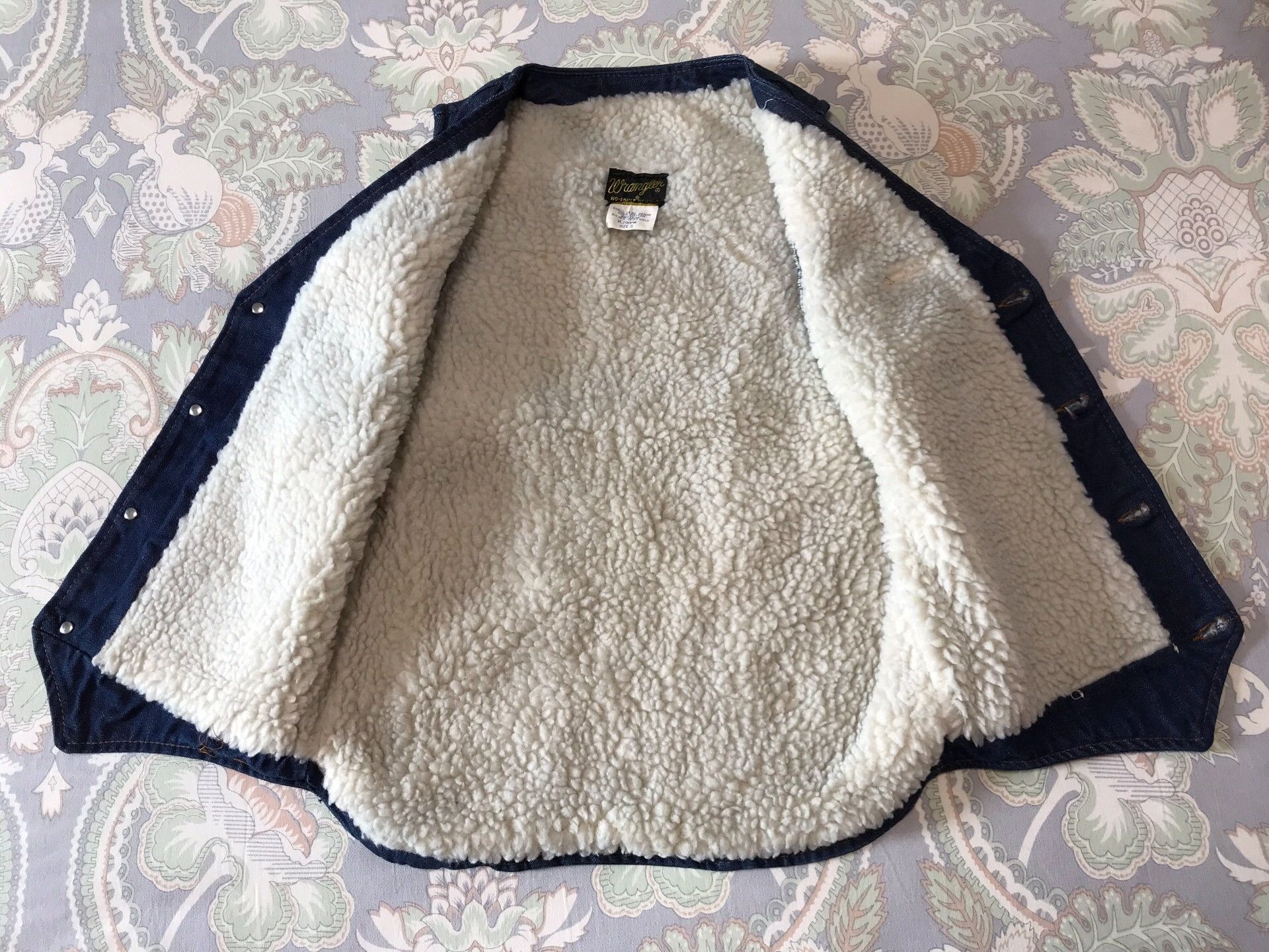 Wrangler 80s Wrangler Sherpa Lined Western Vest Size US S / EU 44-46 / 1 - 3 Thumbnail