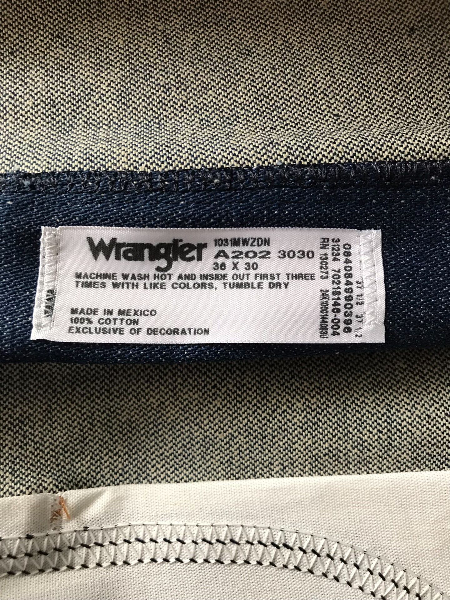 Wrangler Wrangler 31MWZ Denim Jeans Size US 36 / EU 52 - 9 Thumbnail