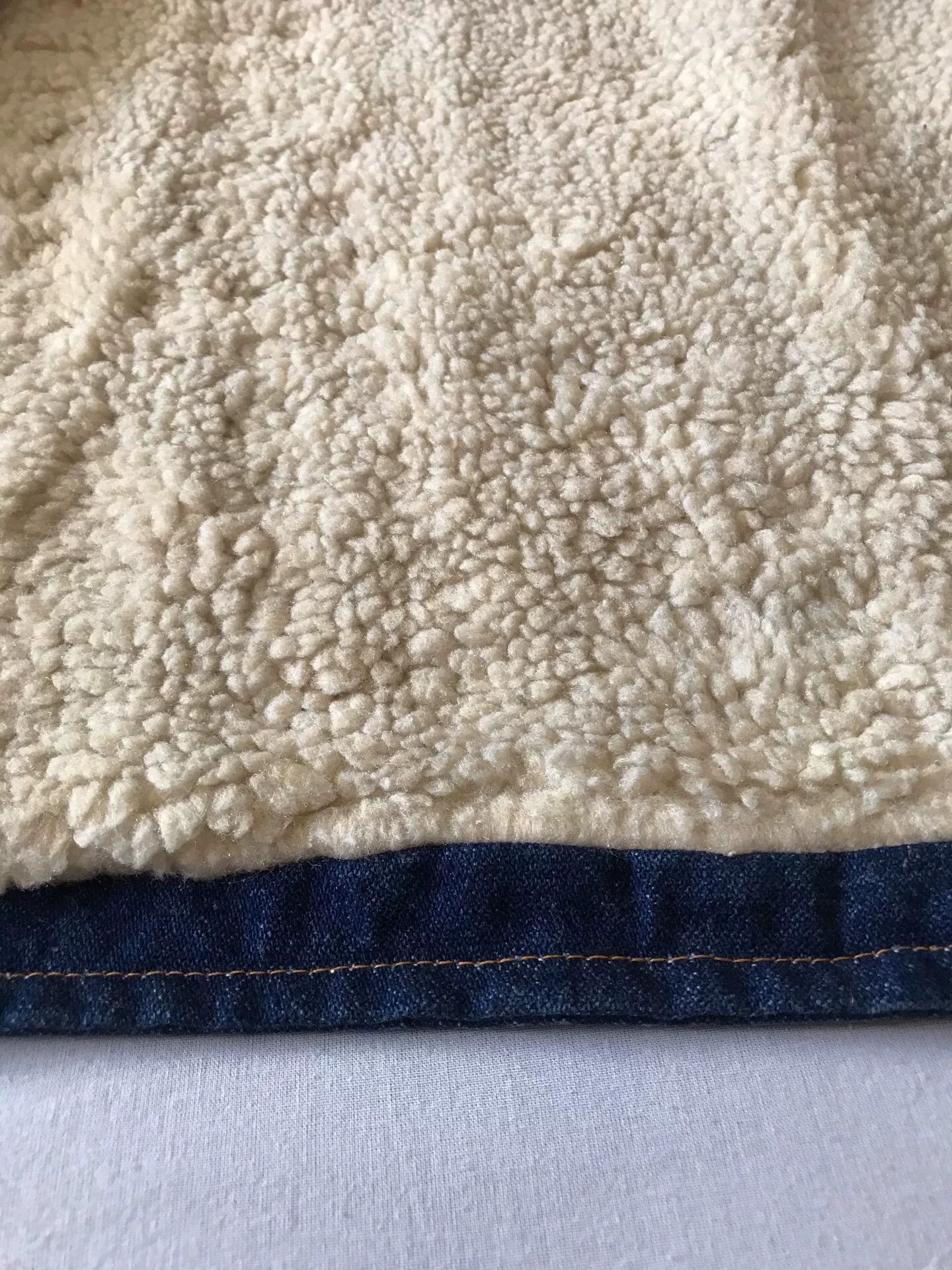 Wrangler 80s Wrangler Sherpa Lined Denim Vest Size US XL / EU 56 / 4 - 6 Thumbnail