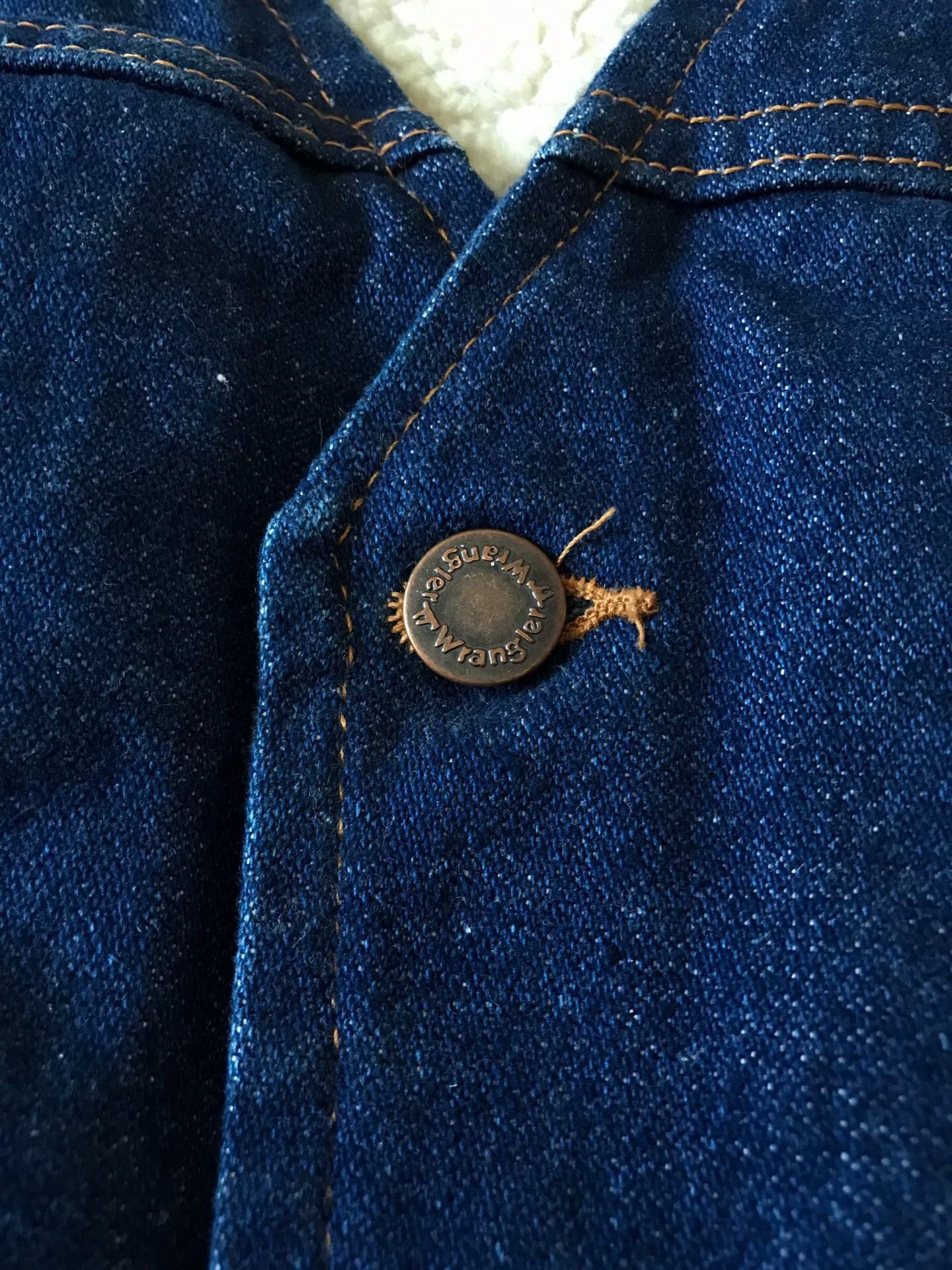 Wrangler 80s Wrangler Sherpa Lined Denim Vest Size US XL / EU 56 / 4 - 5 Thumbnail