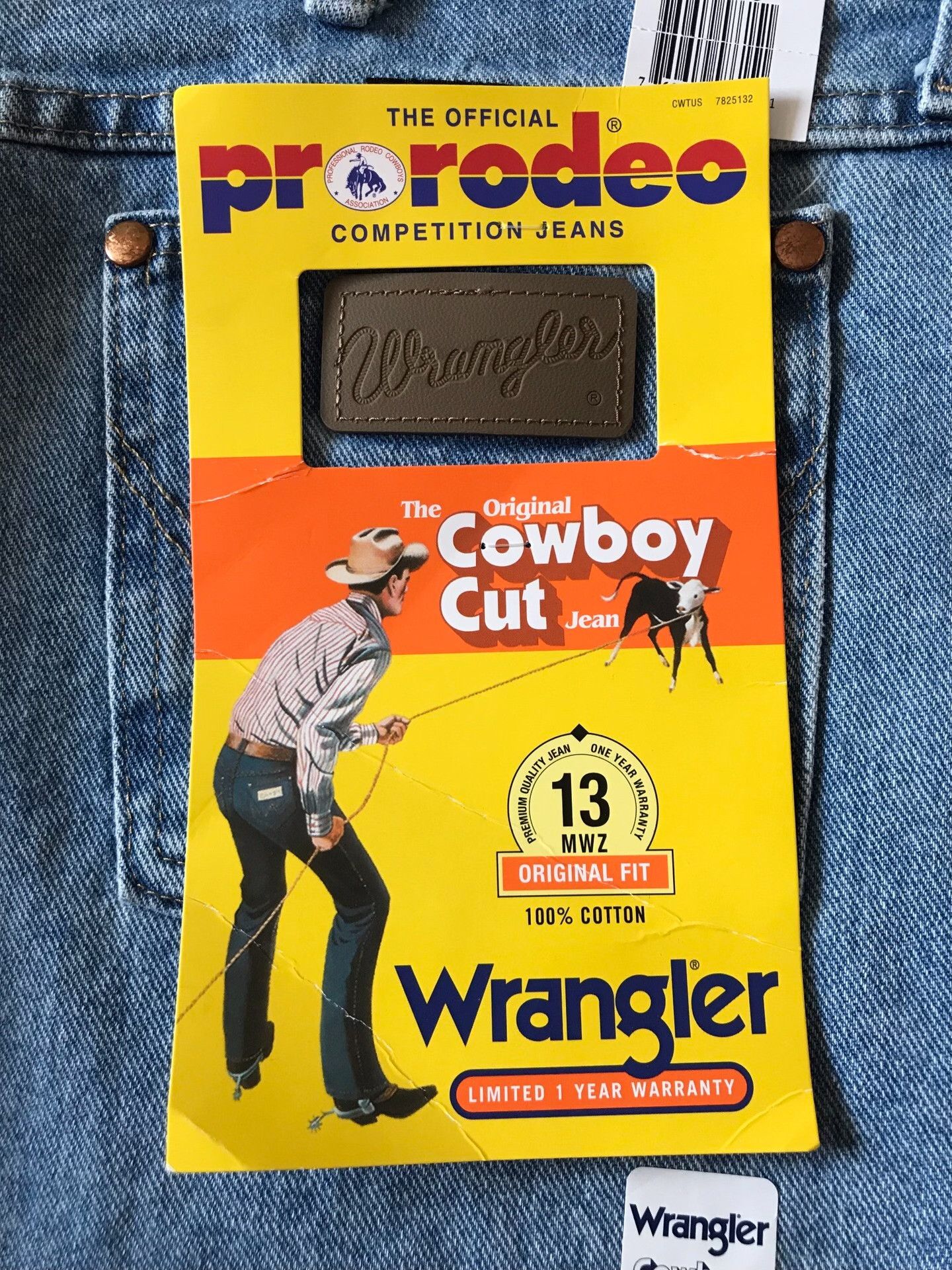 Wrangler Wrangler 13MWZ Jeans W36L30 Size US 36 / EU 52 - 6 Thumbnail