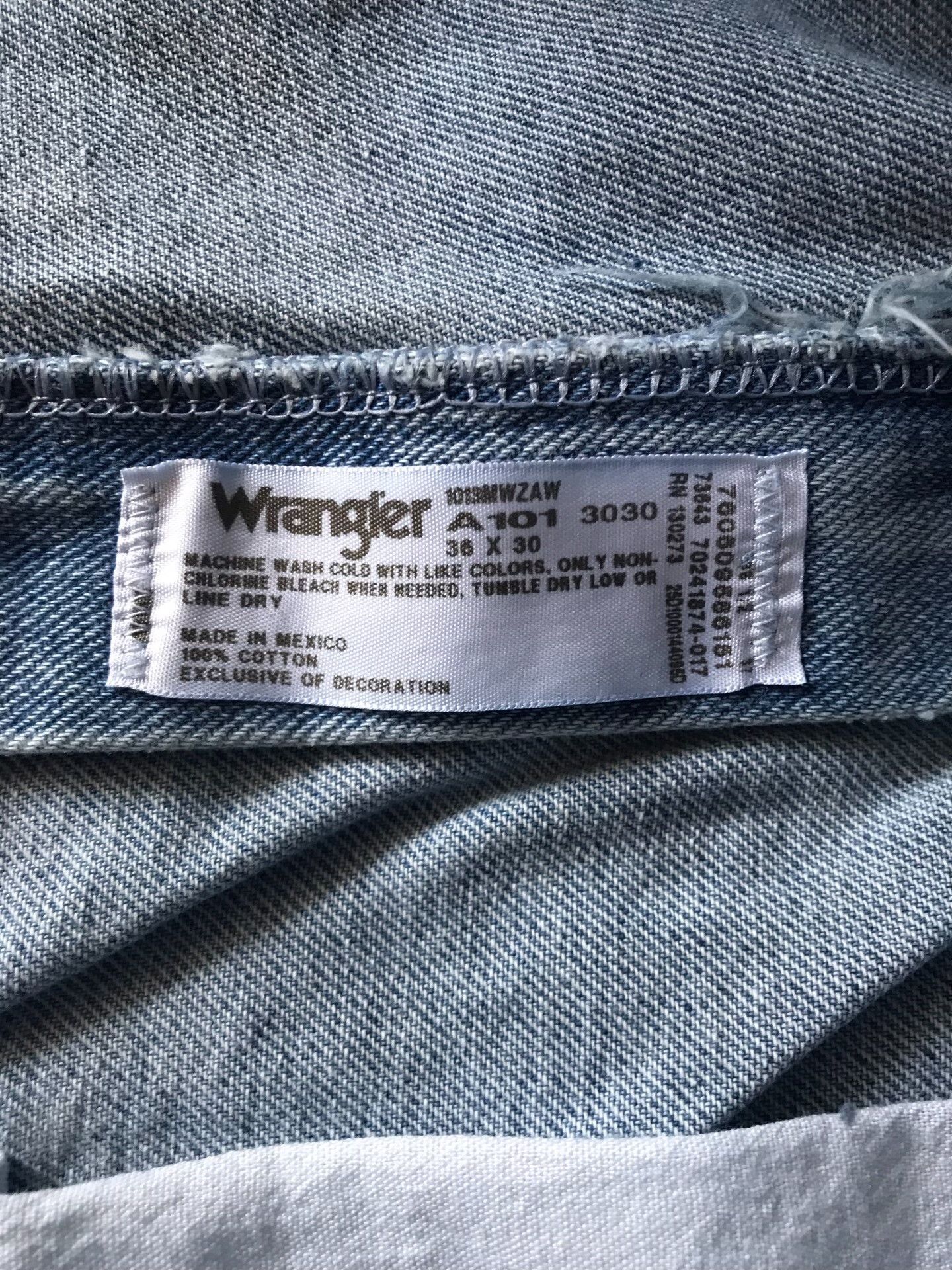Wrangler Wrangler 13MWZ Jeans W36L30 Size US 36 / EU 52 - 9 Thumbnail